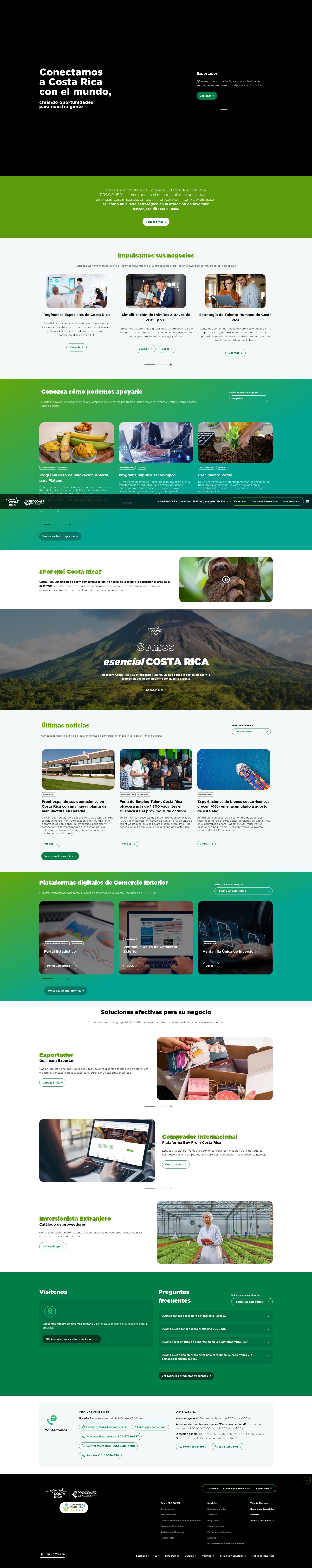 Screenshot of procomer.com