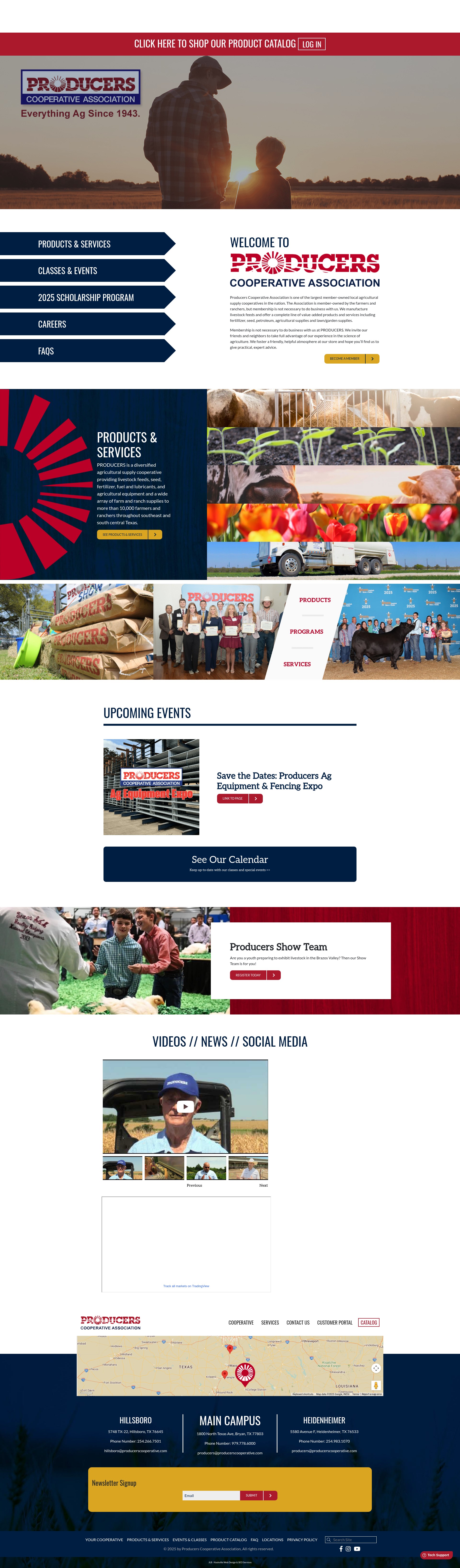 Screenshot of producerscooperative.com