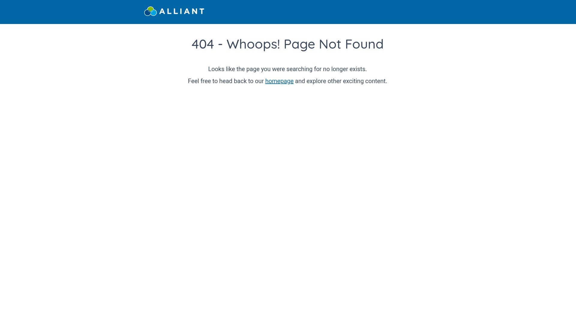 Screenshot of promo.alliantcreditunion.org