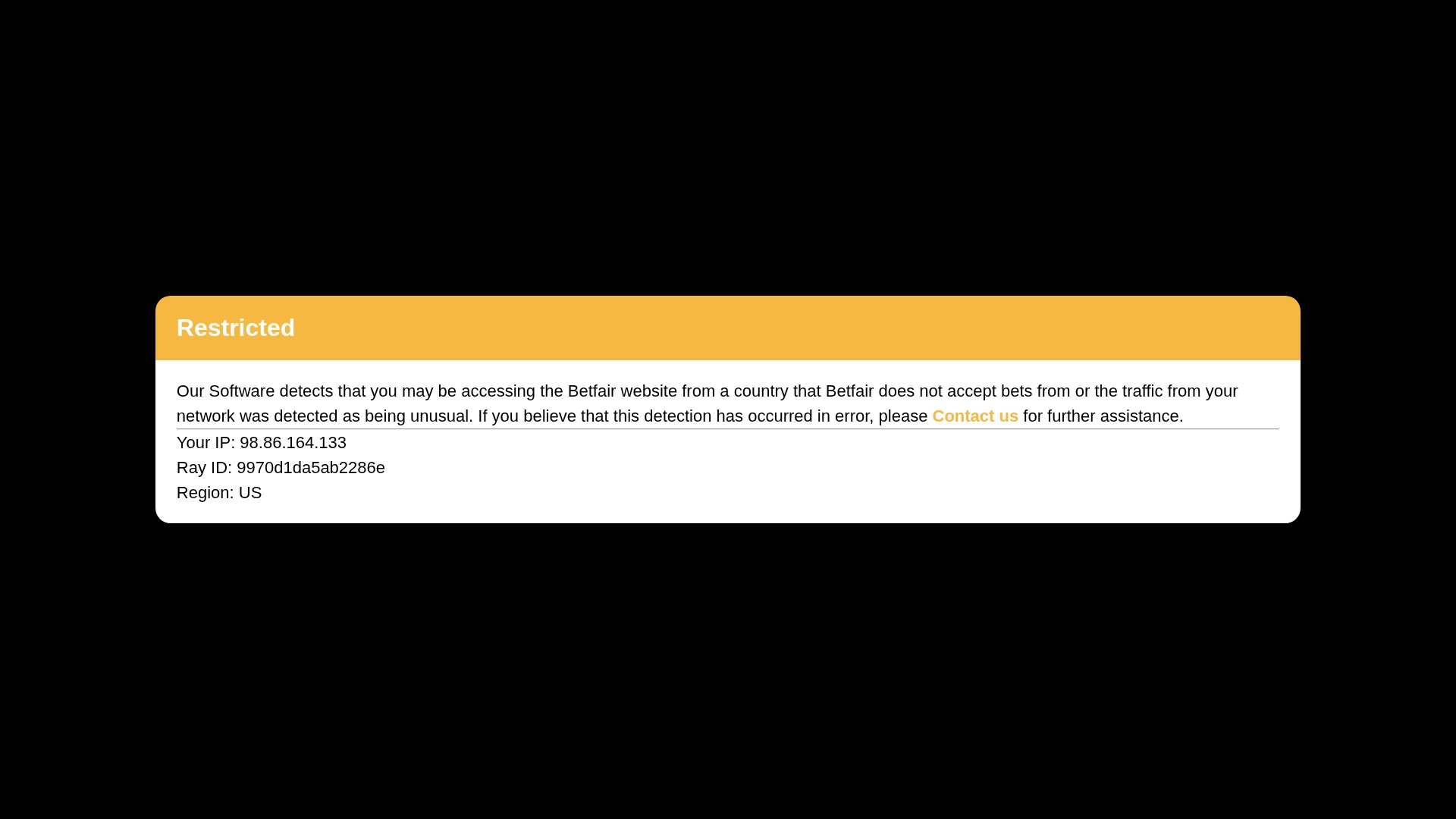 Screenshot of promotions.betfair.com