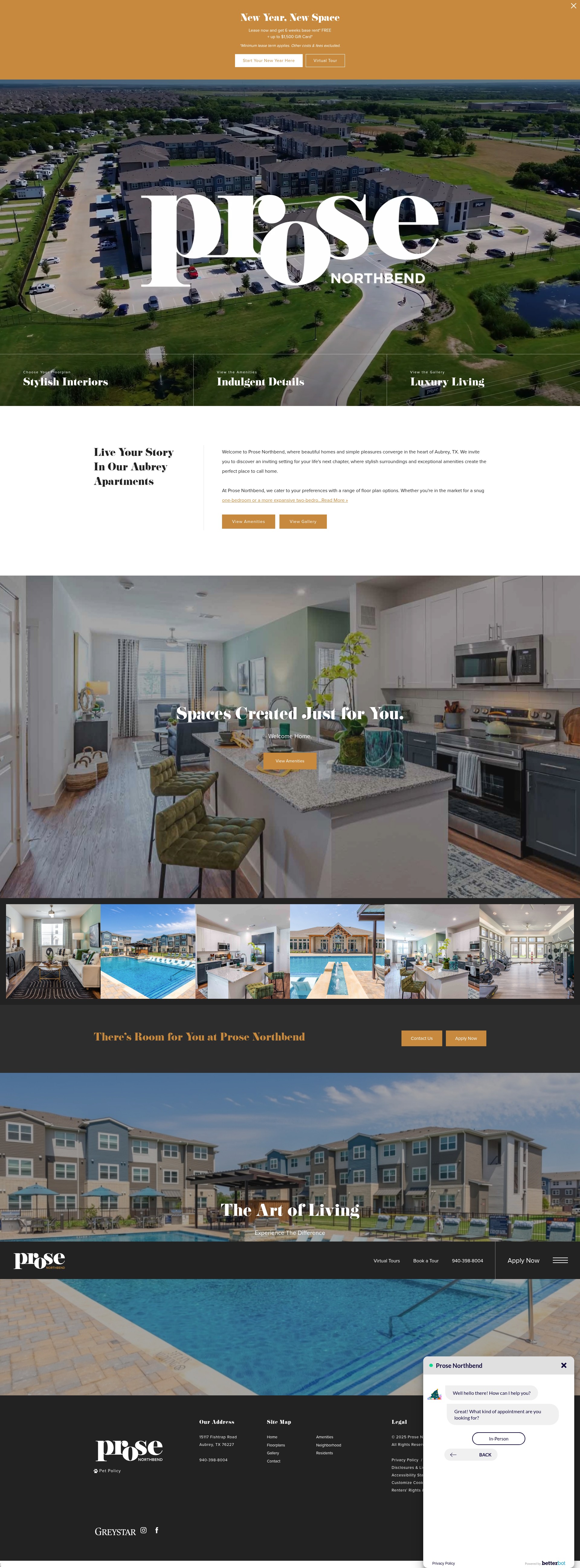 Screenshot of prosenorthbend.com