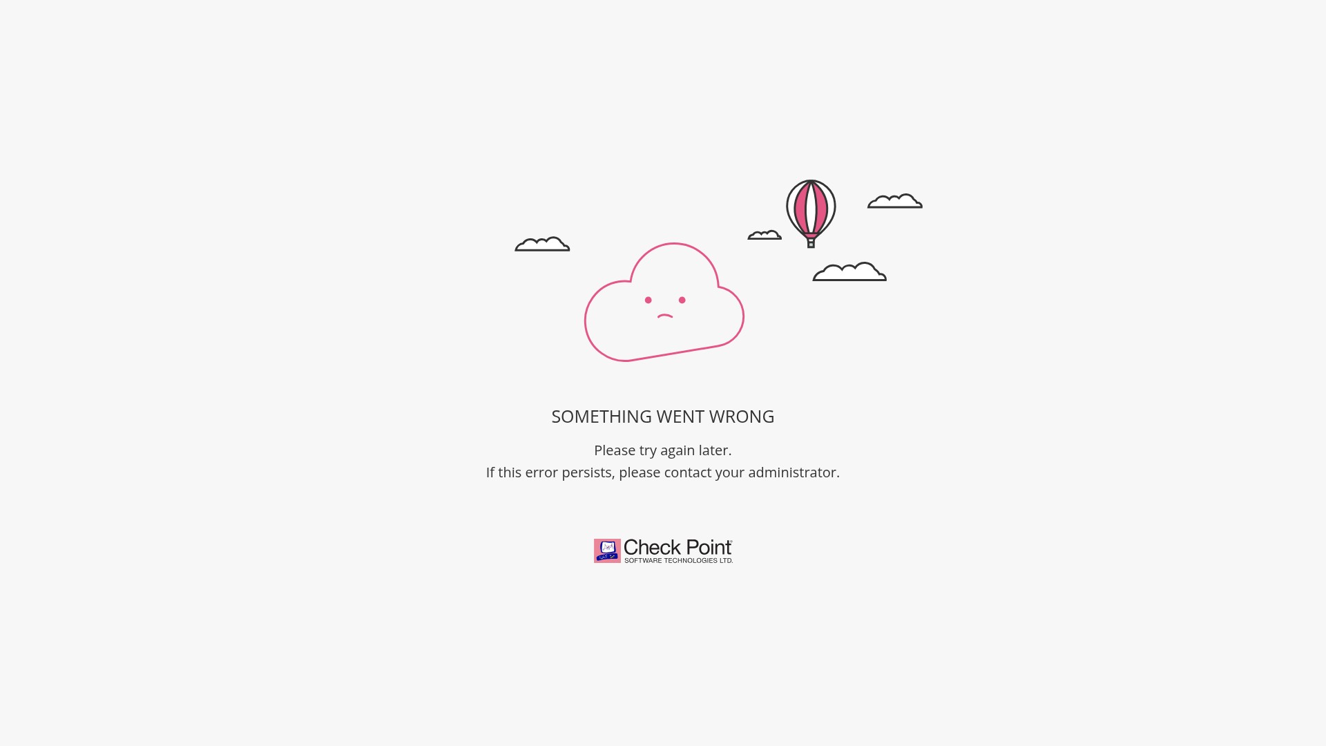 Screenshot of protect.checkpoint.com