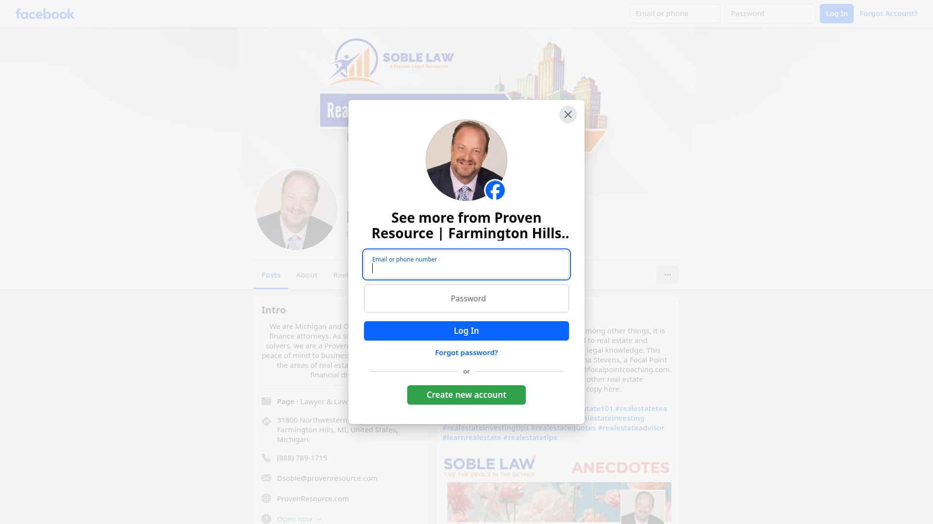 Screenshot of provenresource.com