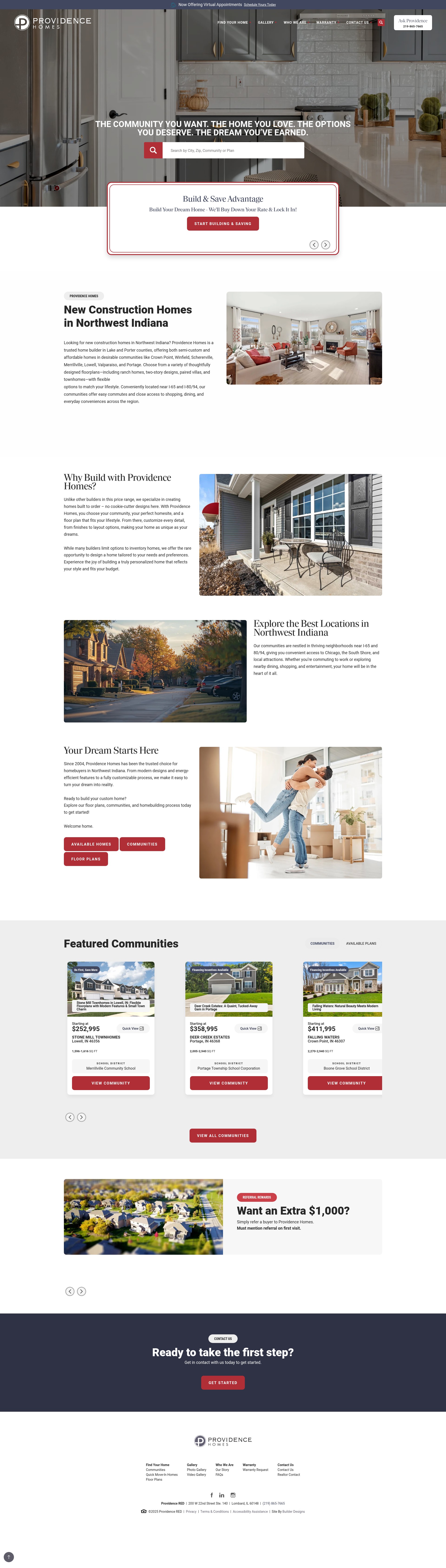 Screenshot of providencered.com
