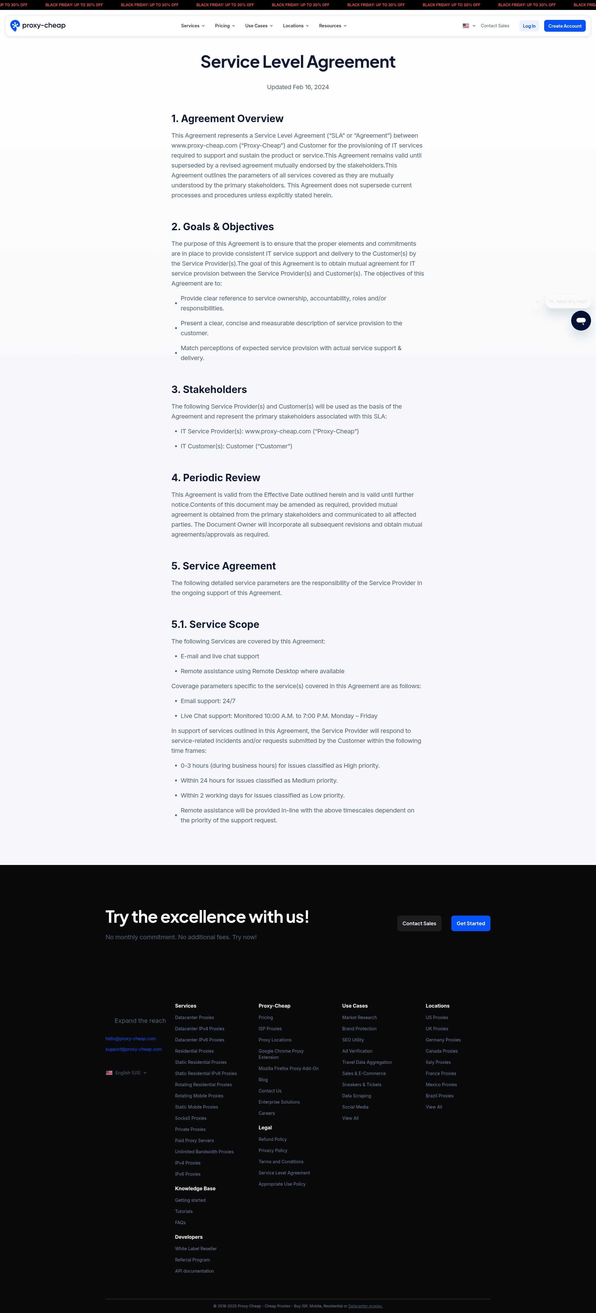 Screenshot of proxy-cheap.com