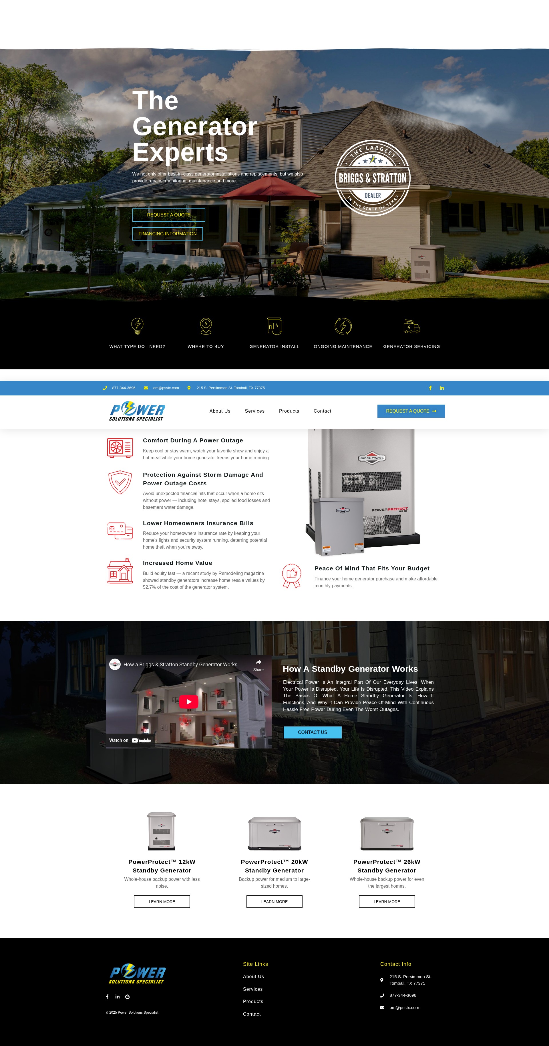 Screenshot of psstx.com
