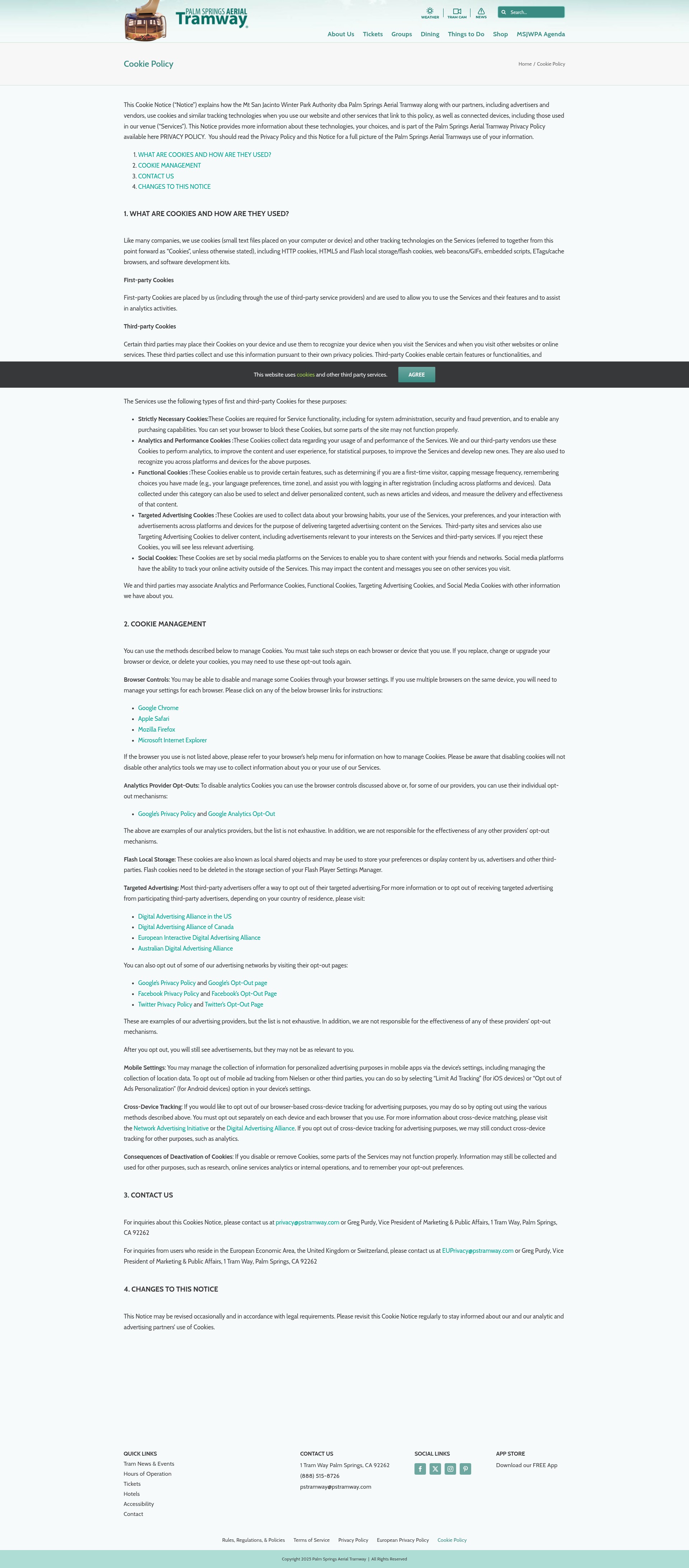Screenshot of pstramway.com