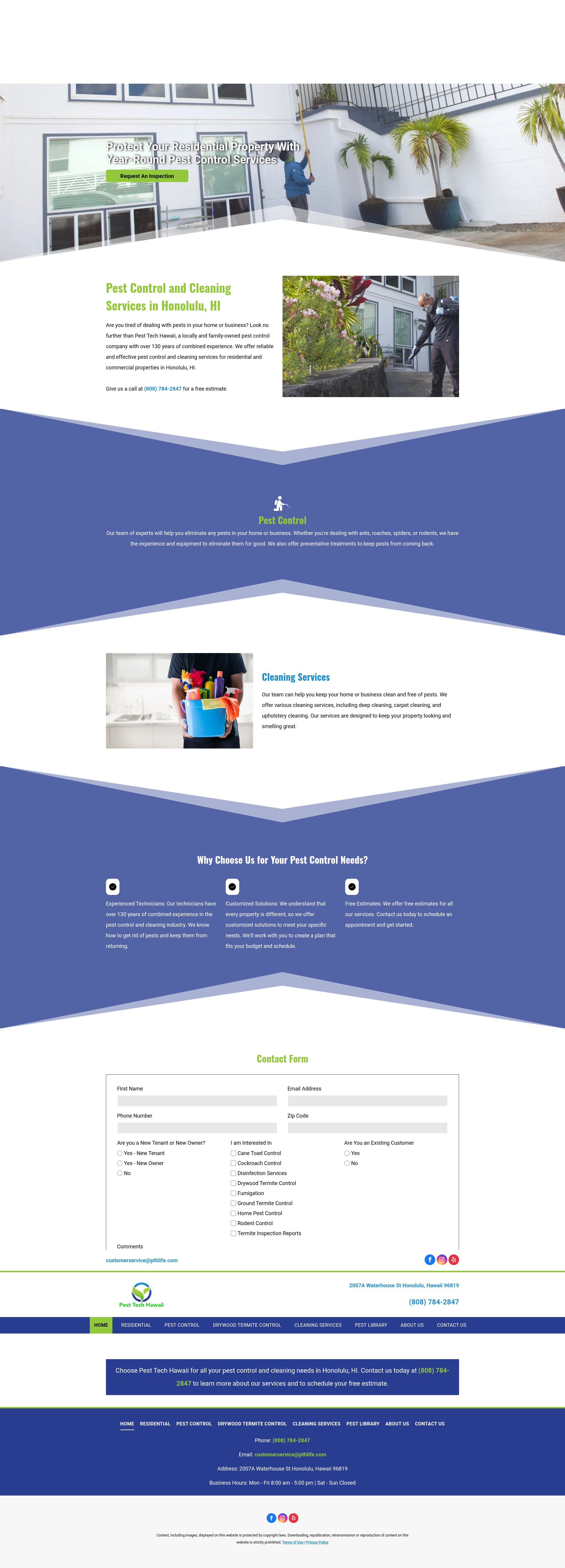 Screenshot of pthlife.com