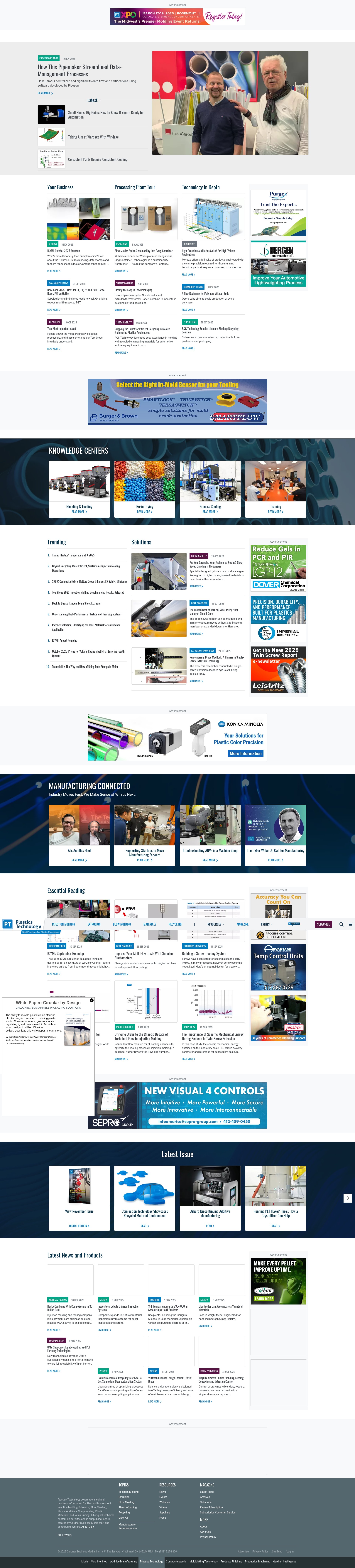 Screenshot of ptonline.com
