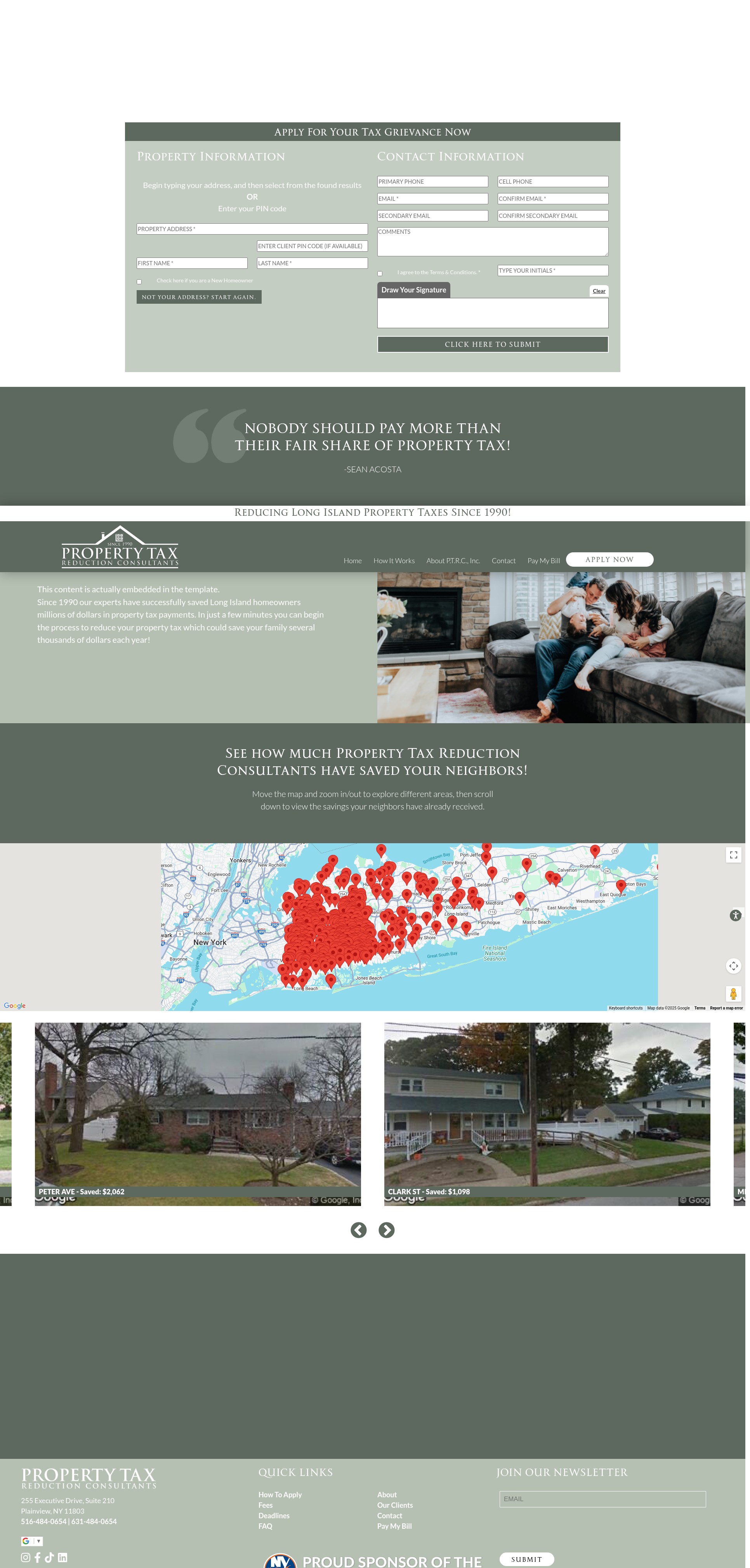 Screenshot of ptrc.com