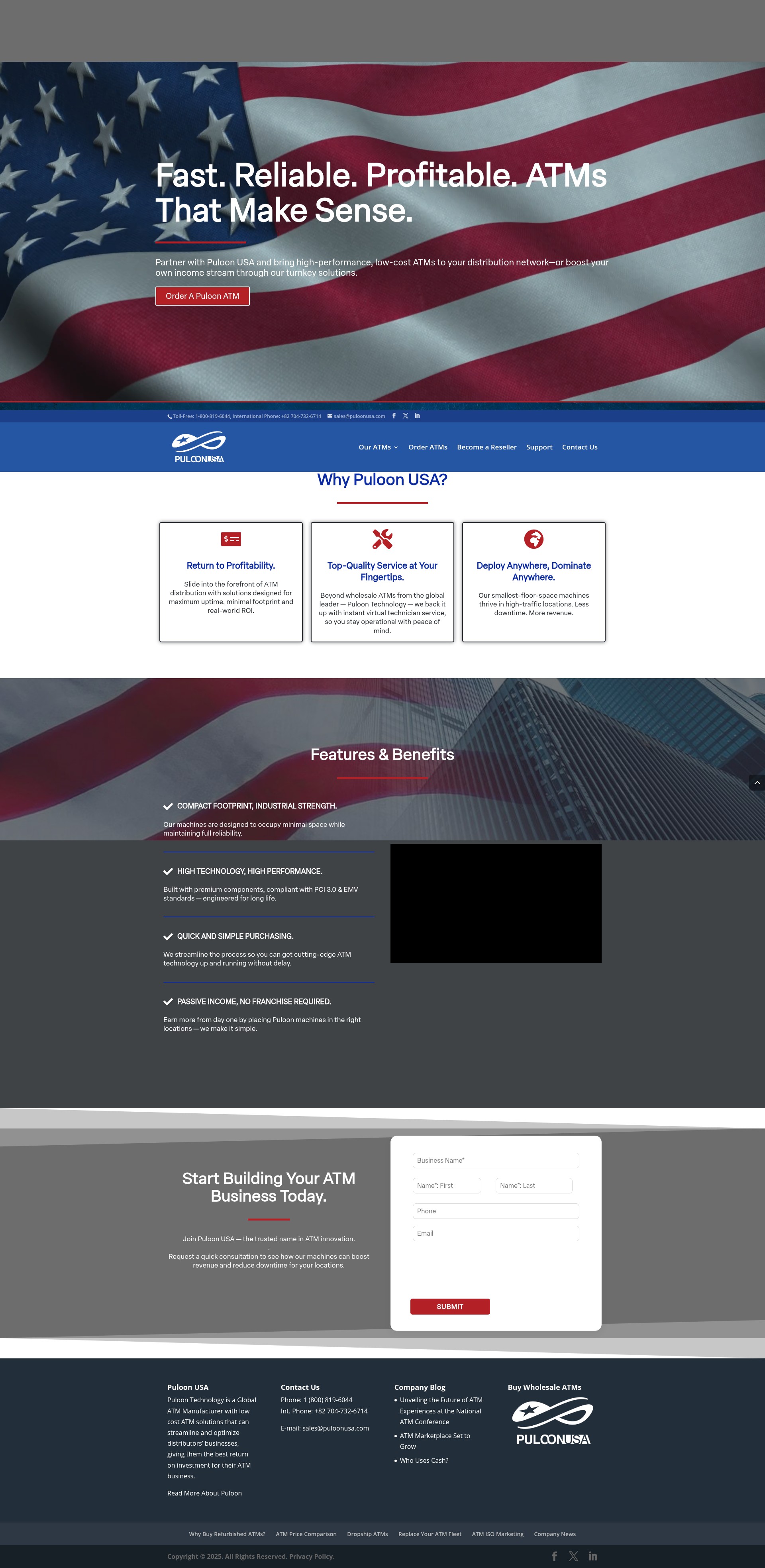 Screenshot of puloonatms.com