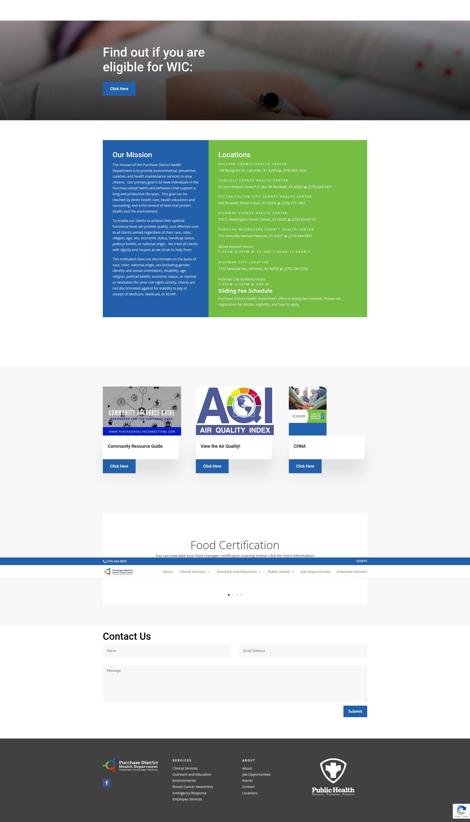 Screenshot of purchasehealth.org