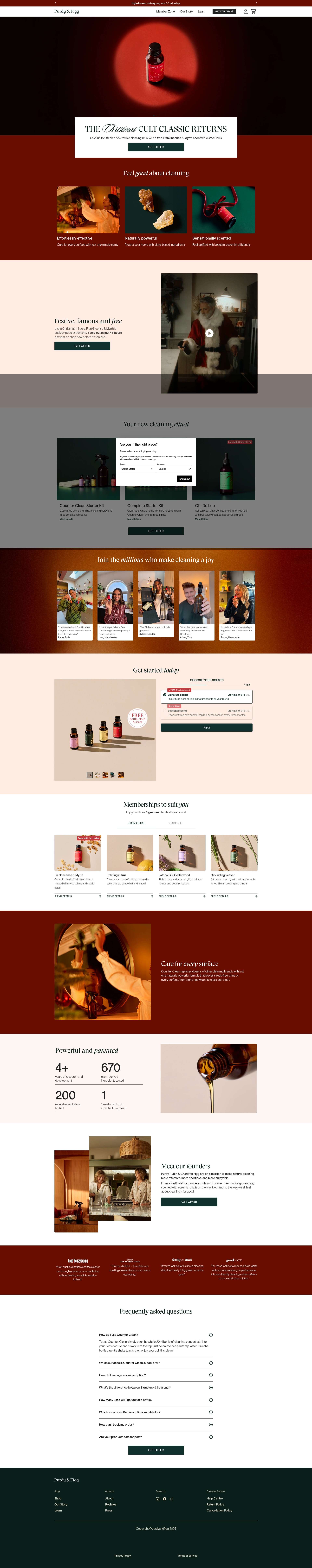 Screenshot of purdyandfigg.com