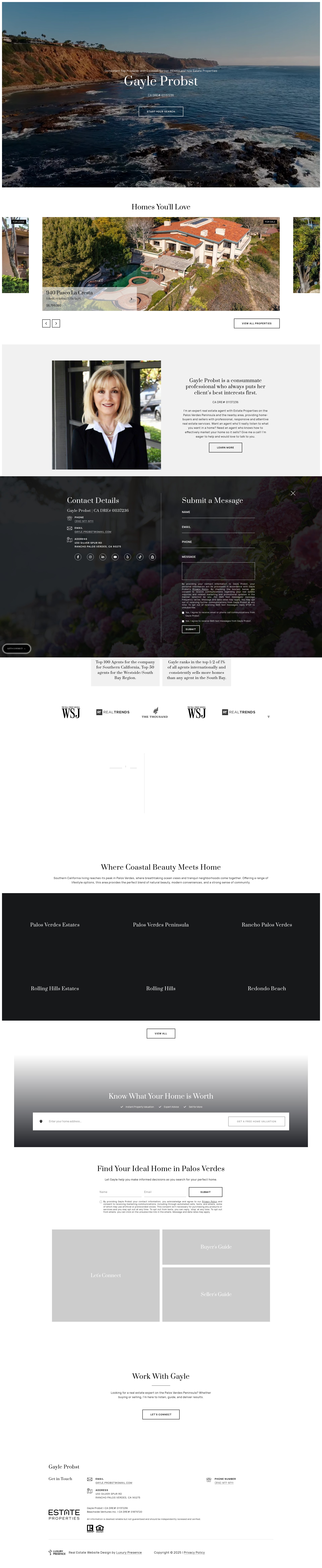 Screenshot of pvrealestate.com