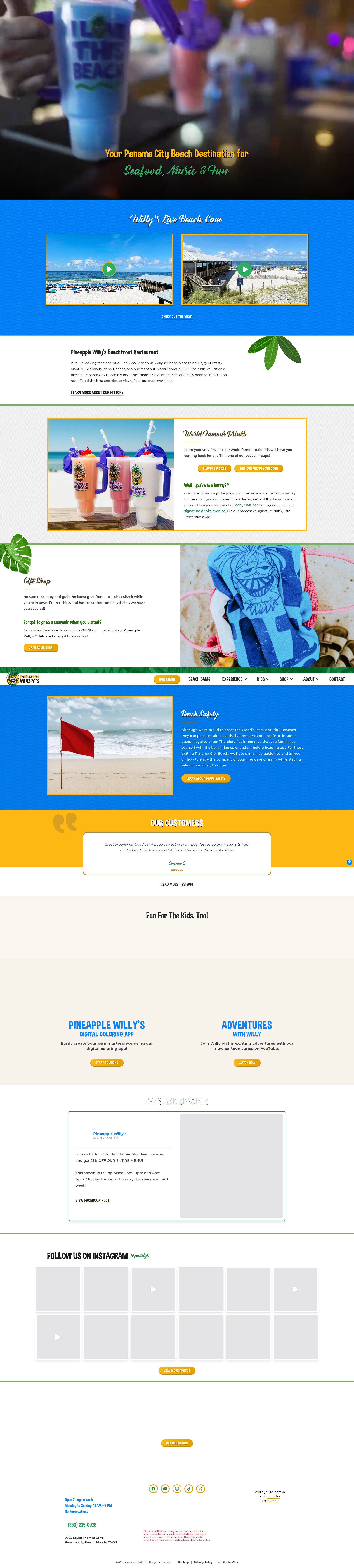 Screenshot of pwillys.com