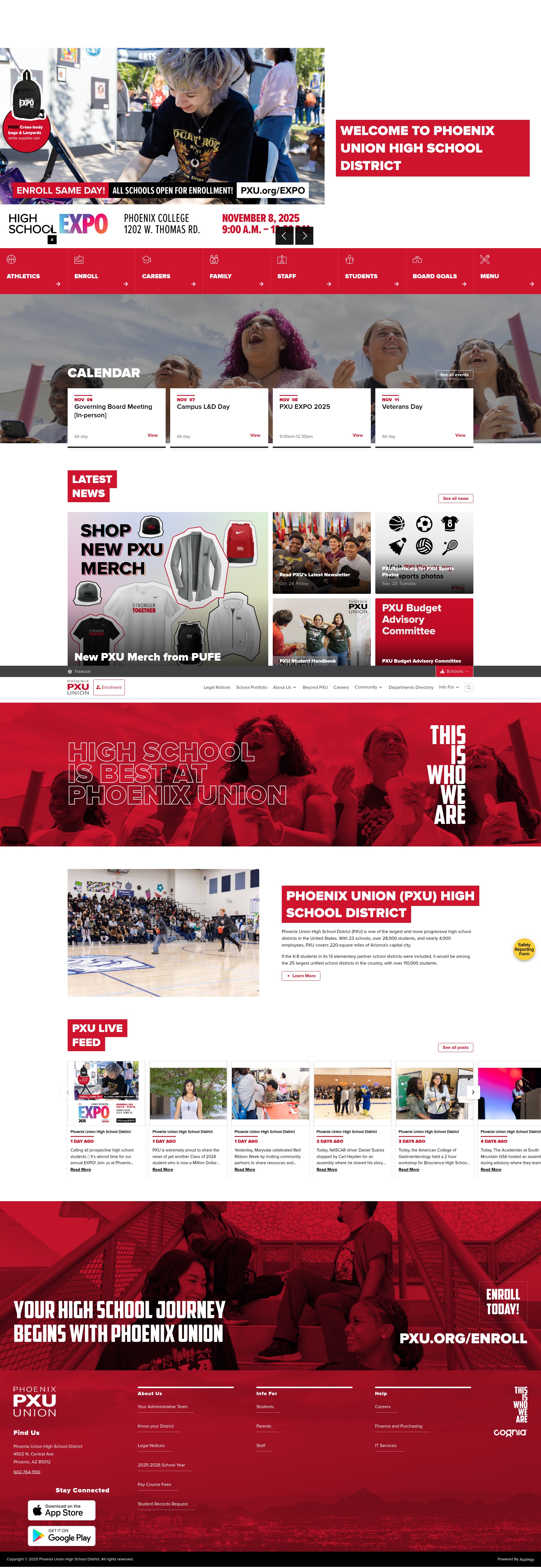 Screenshot of pxu.org
