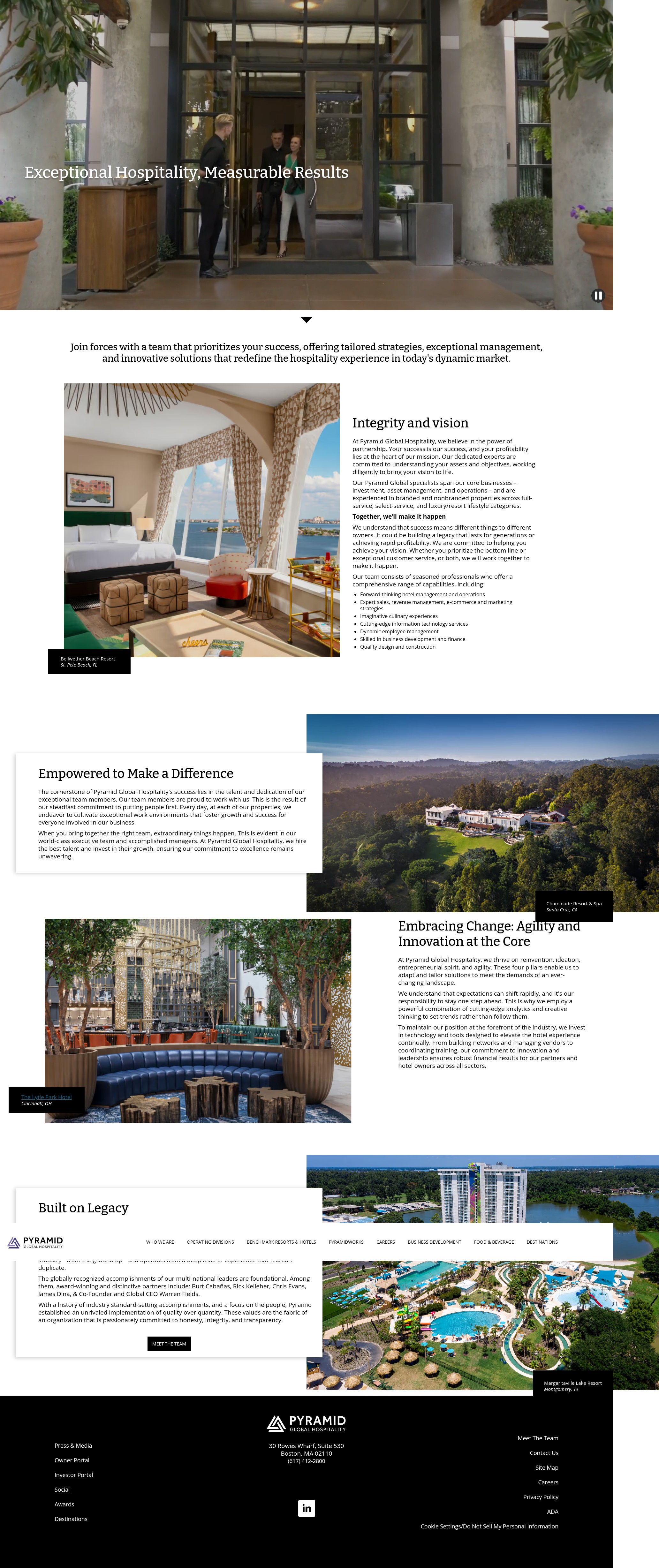 Screenshot of pyramidglobal.com