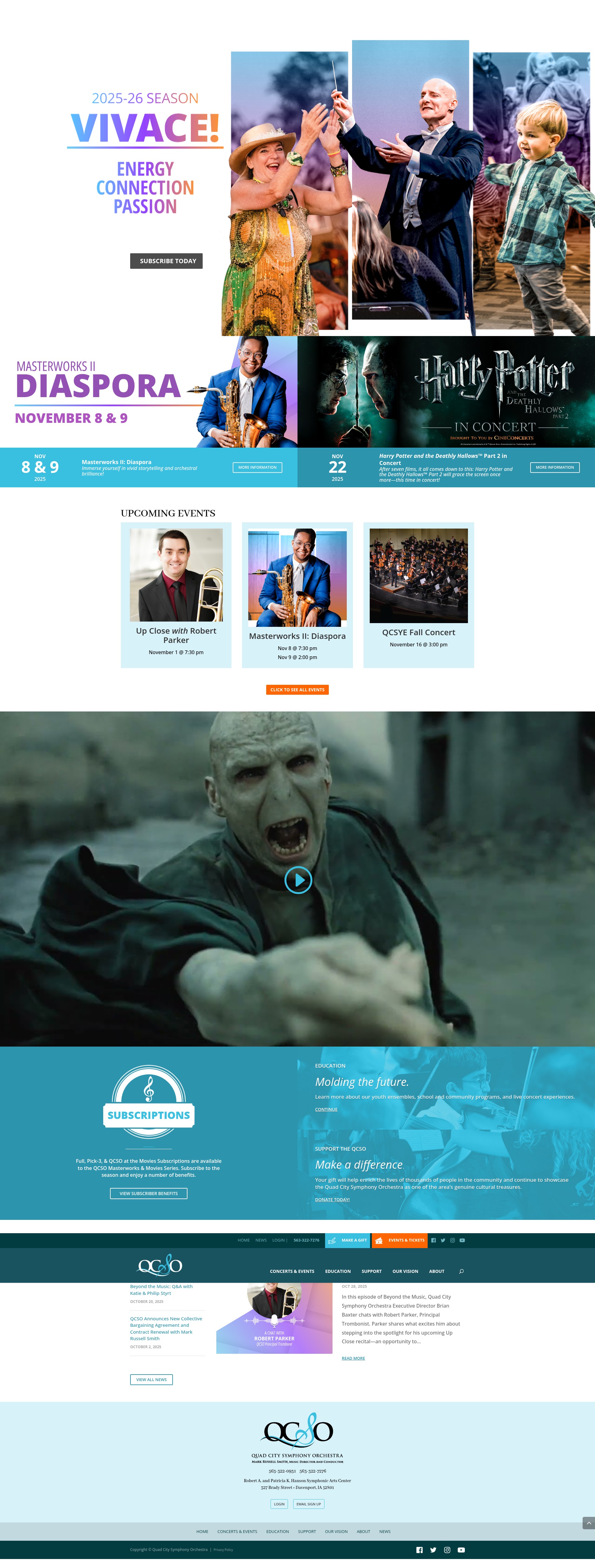 Screenshot of qcso.org