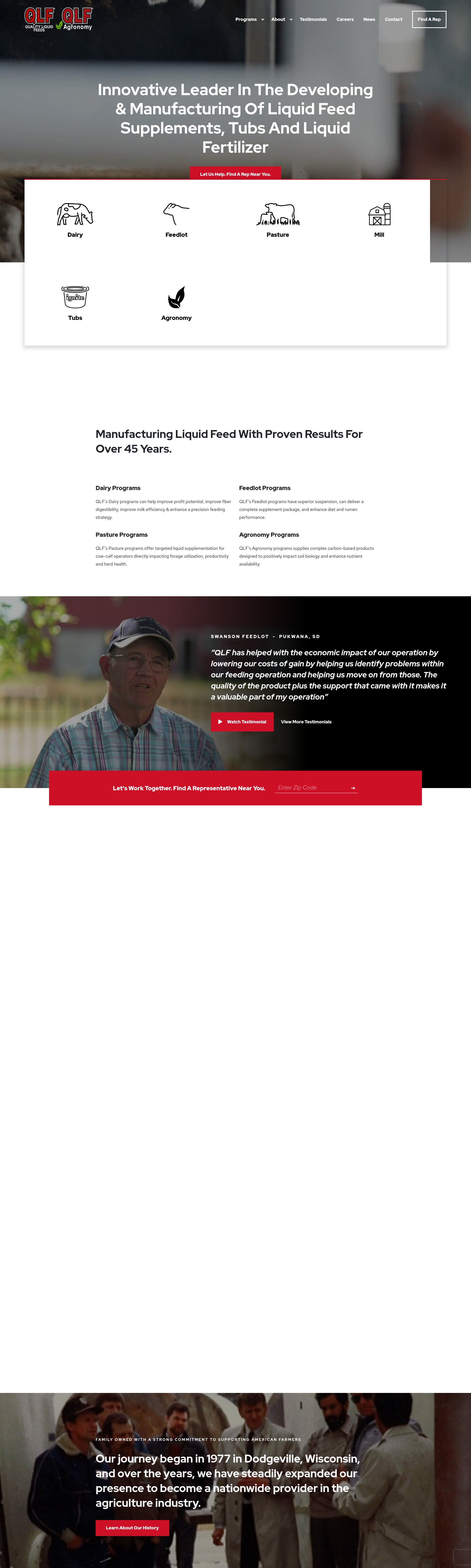 Screenshot of qlf.com