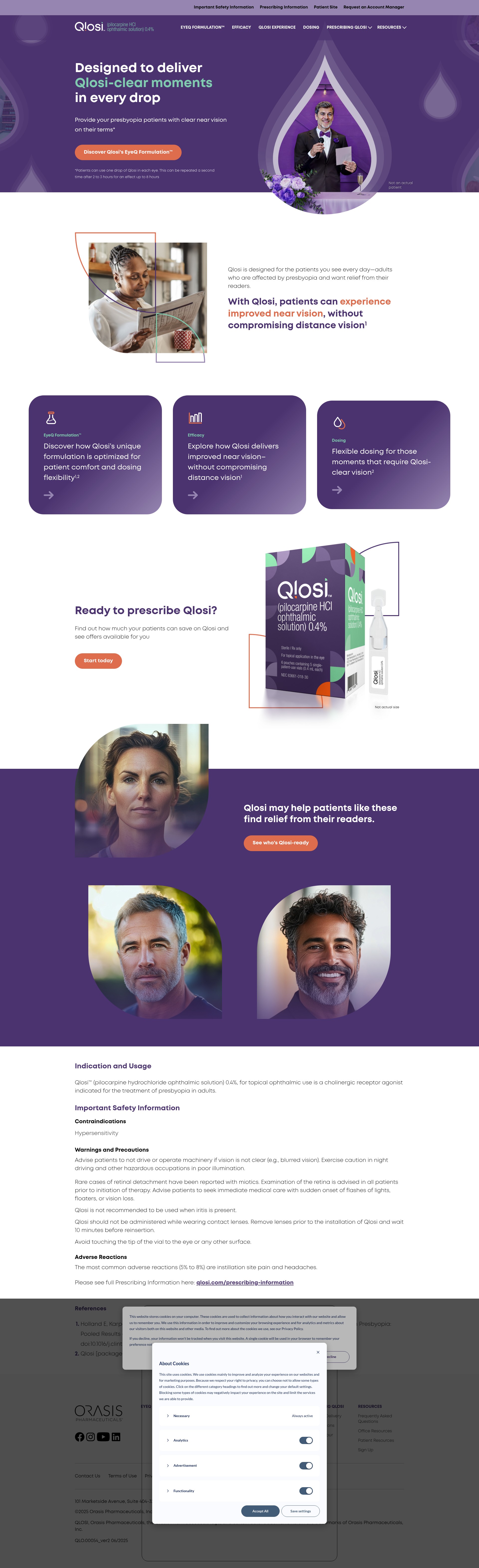 Screenshot of qlosiecp.com