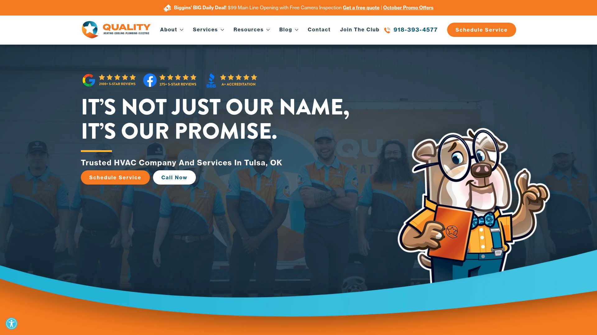 Screenshot of quality-hc.com