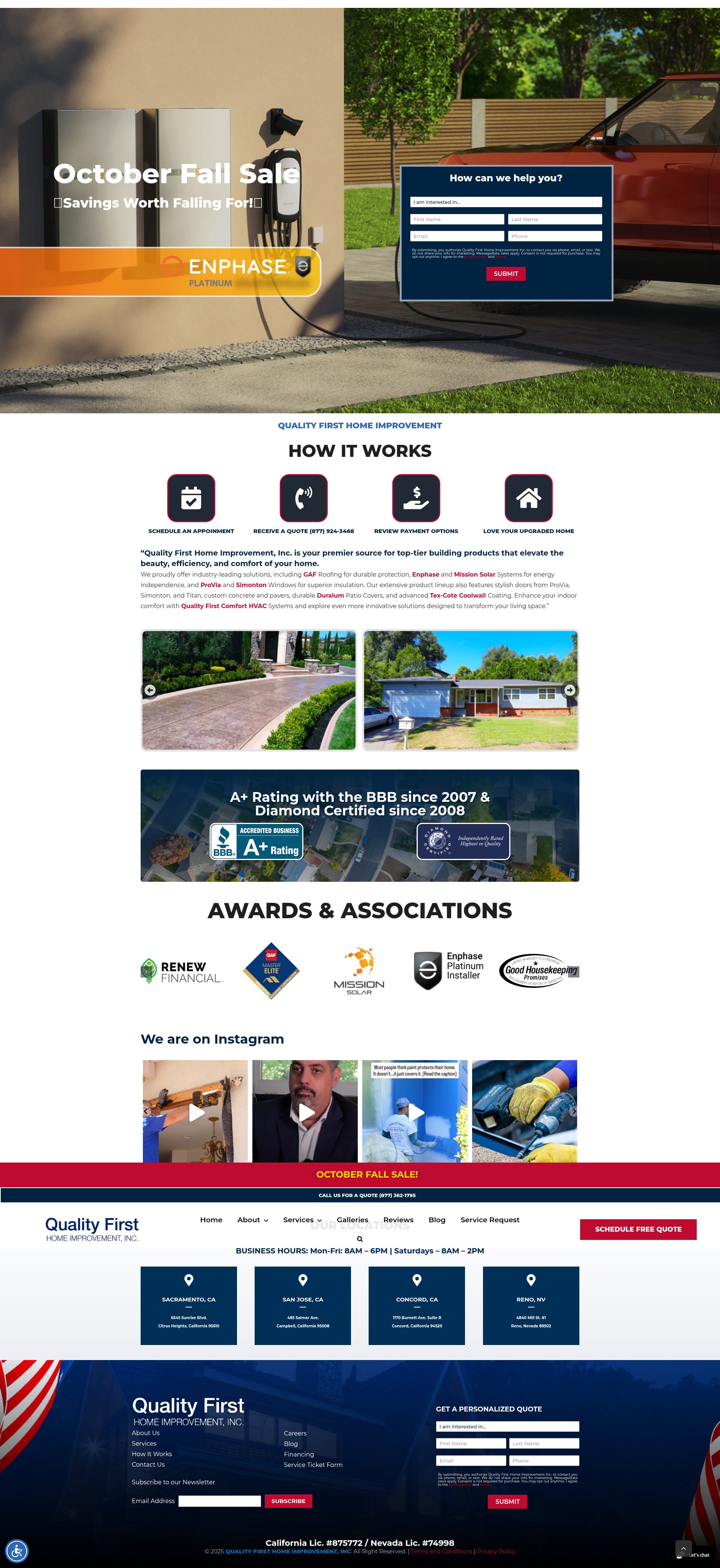 Screenshot of qualityfirsthome.com