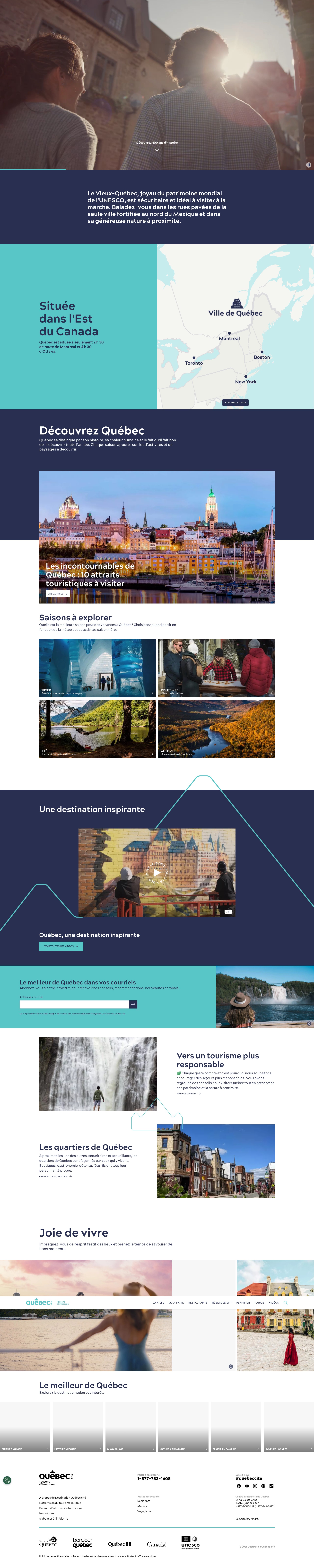 Screenshot of quebec-cite.com