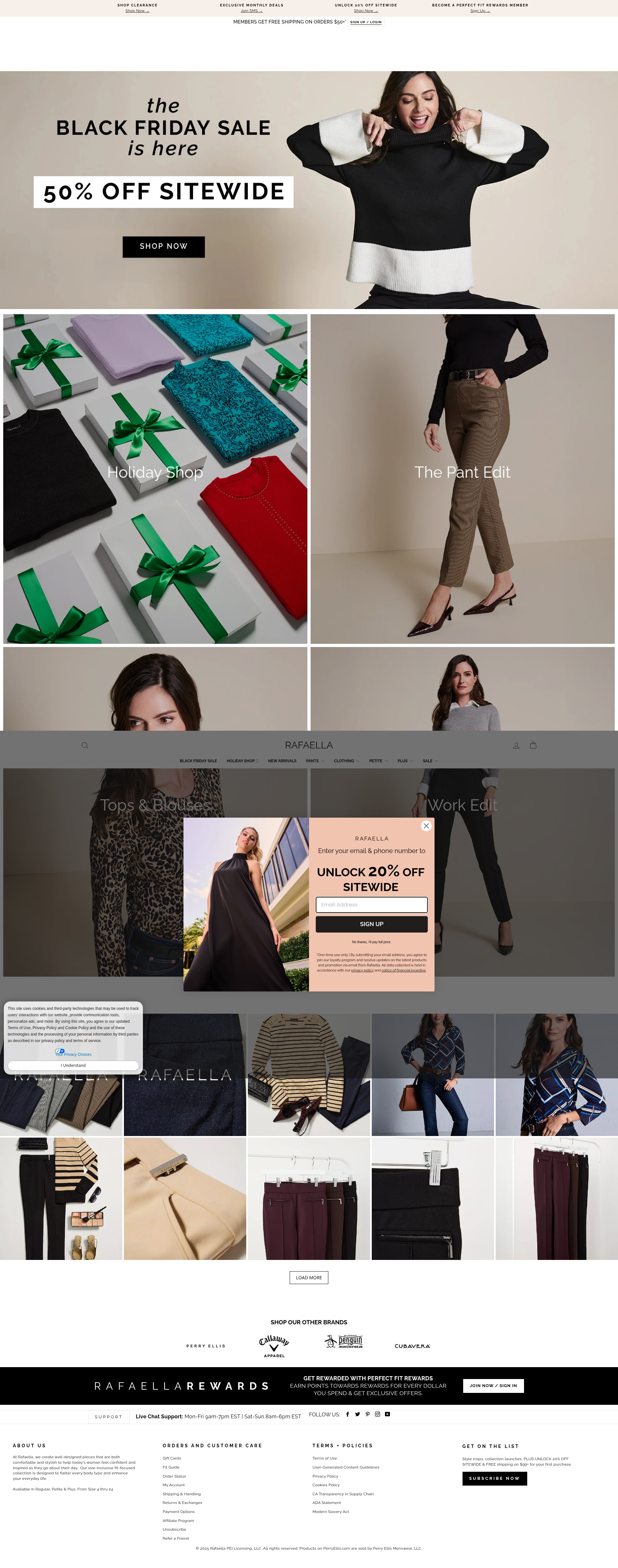 Screenshot of rafaellastyle.com