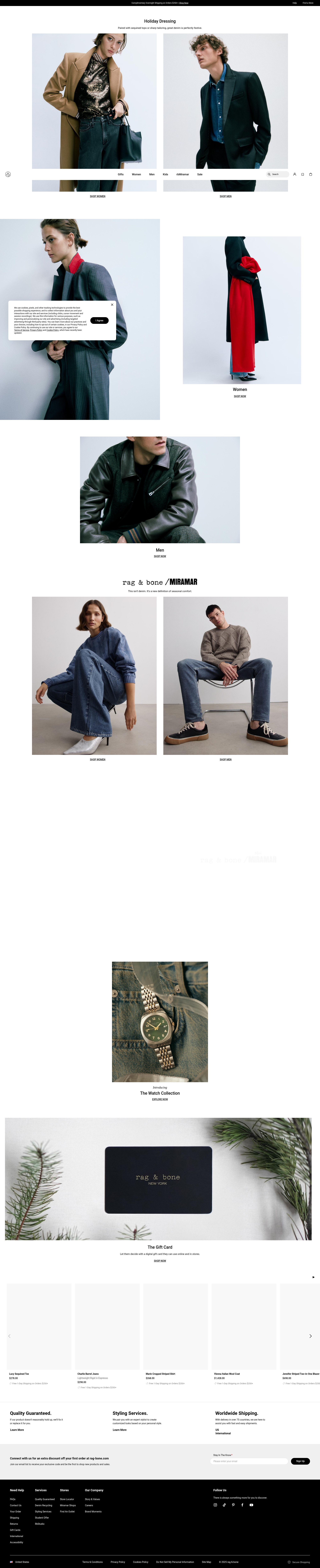 Screenshot of rag-bone.com