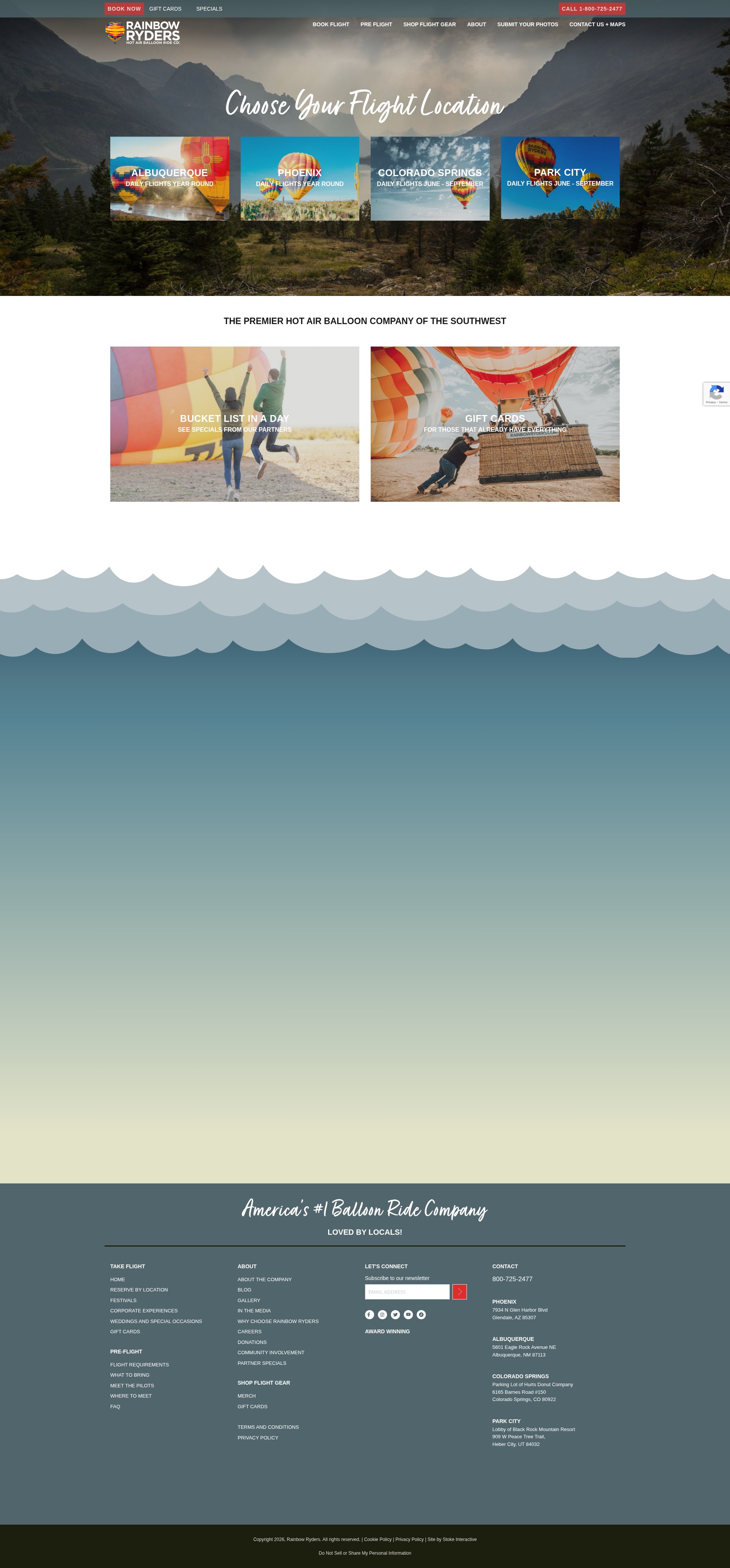 Screenshot of rainbowryders.com