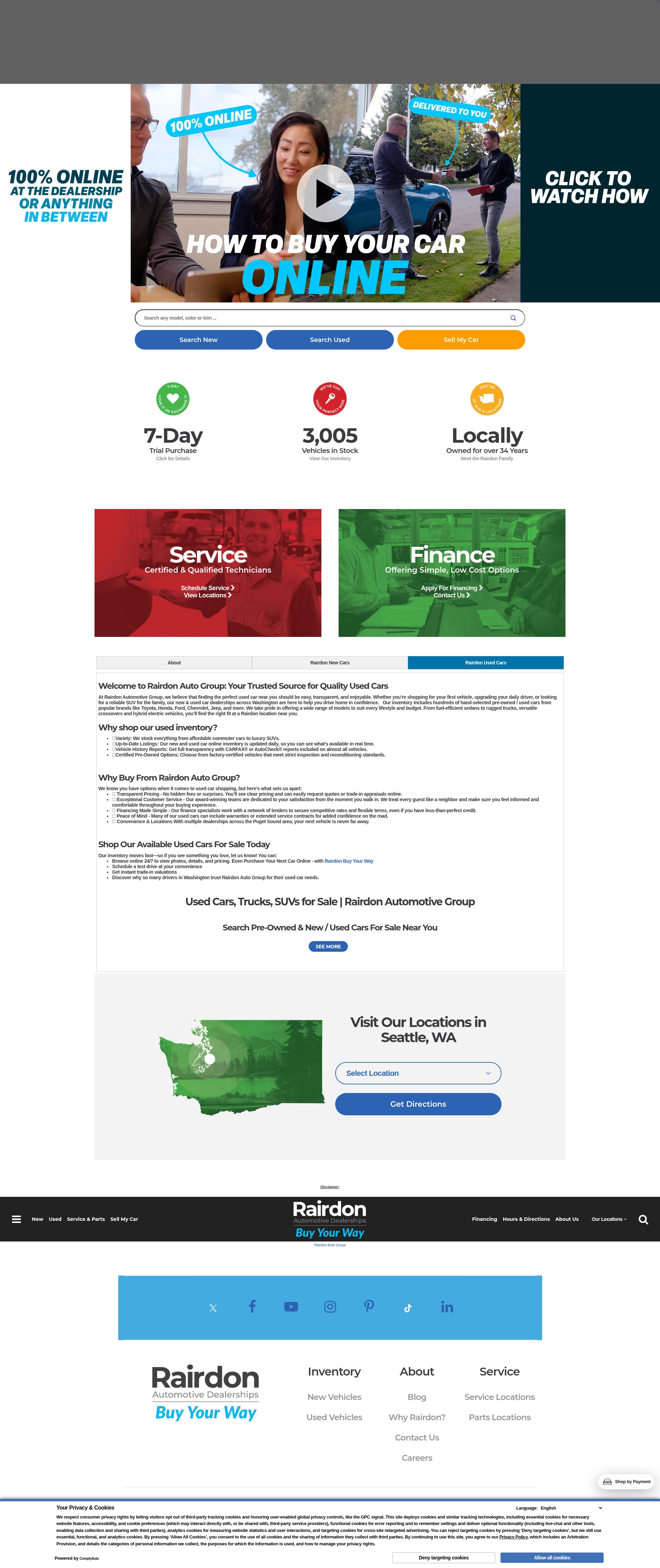 Screenshot of rairdon.com
