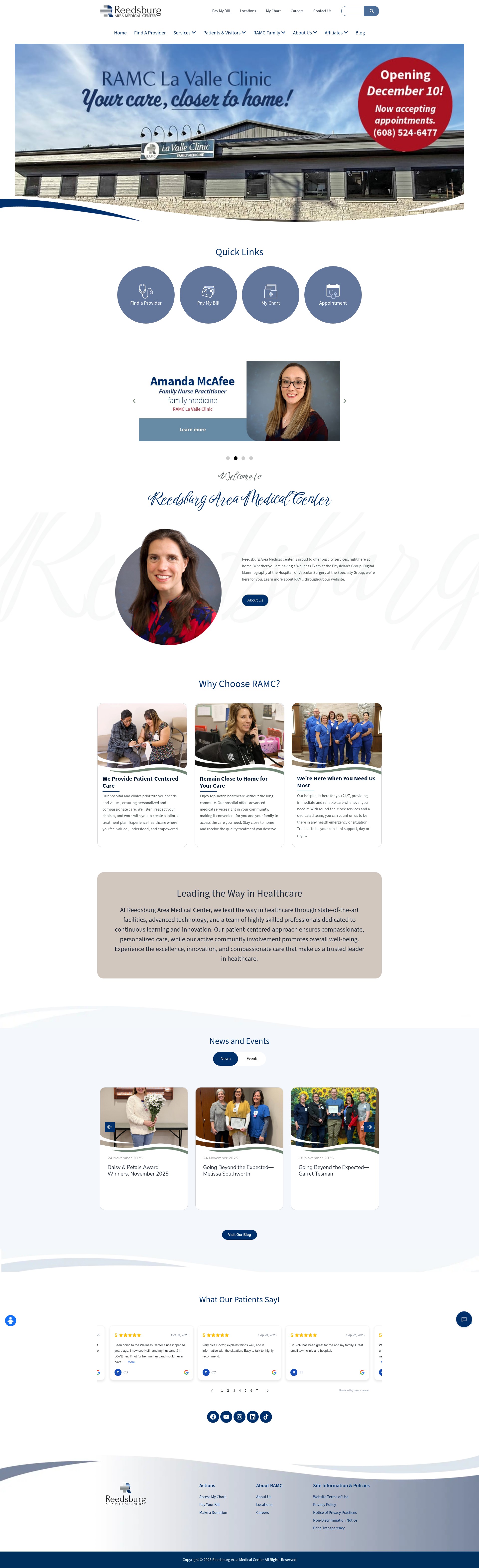 Screenshot of ramchealth.com