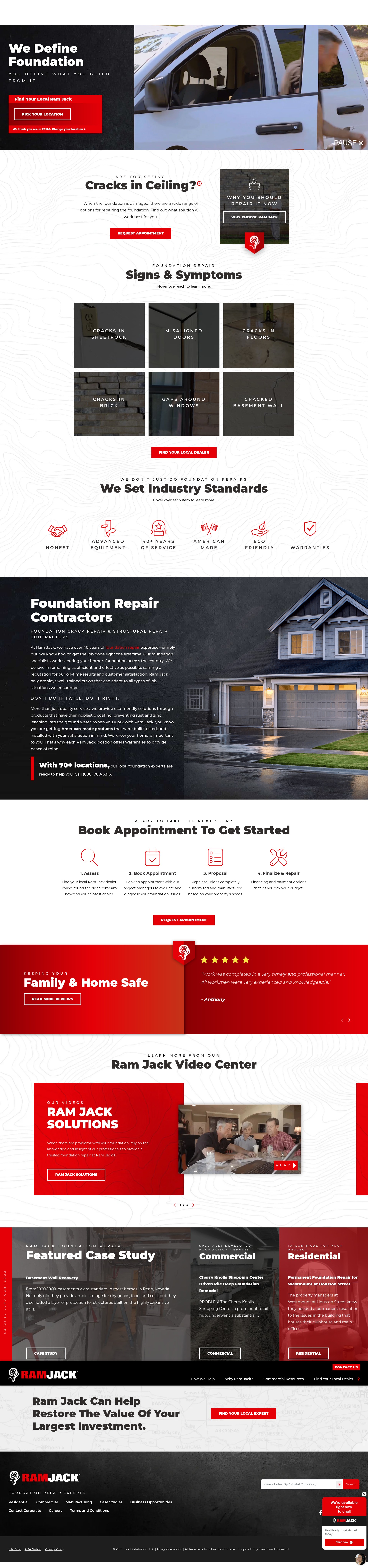 Screenshot of ramjack.com