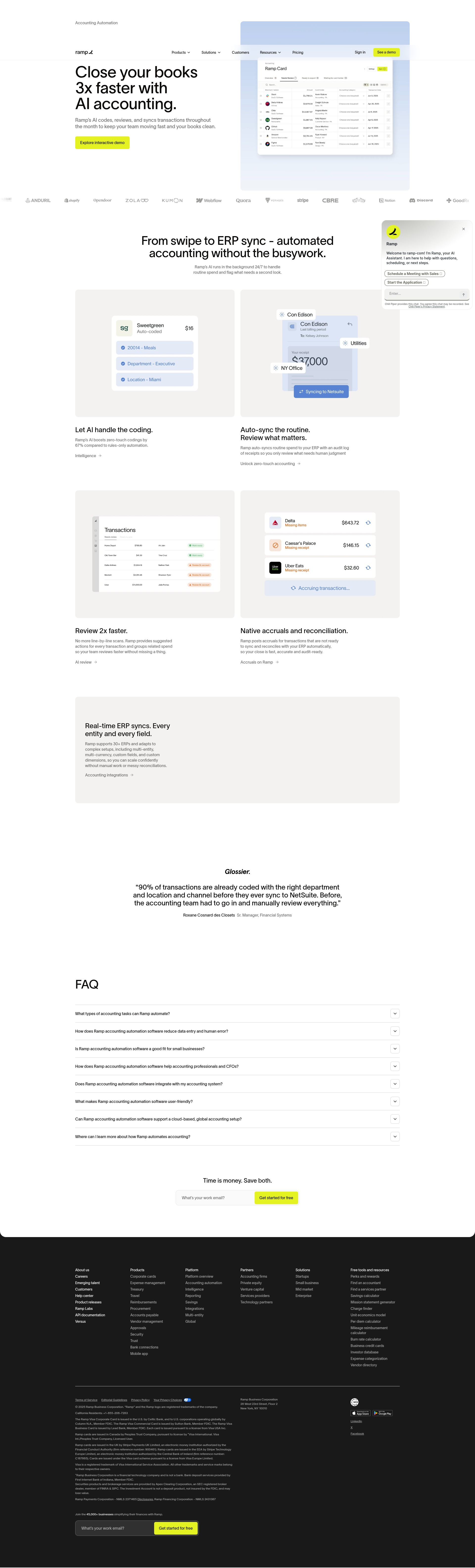 Screenshot of ramp.com