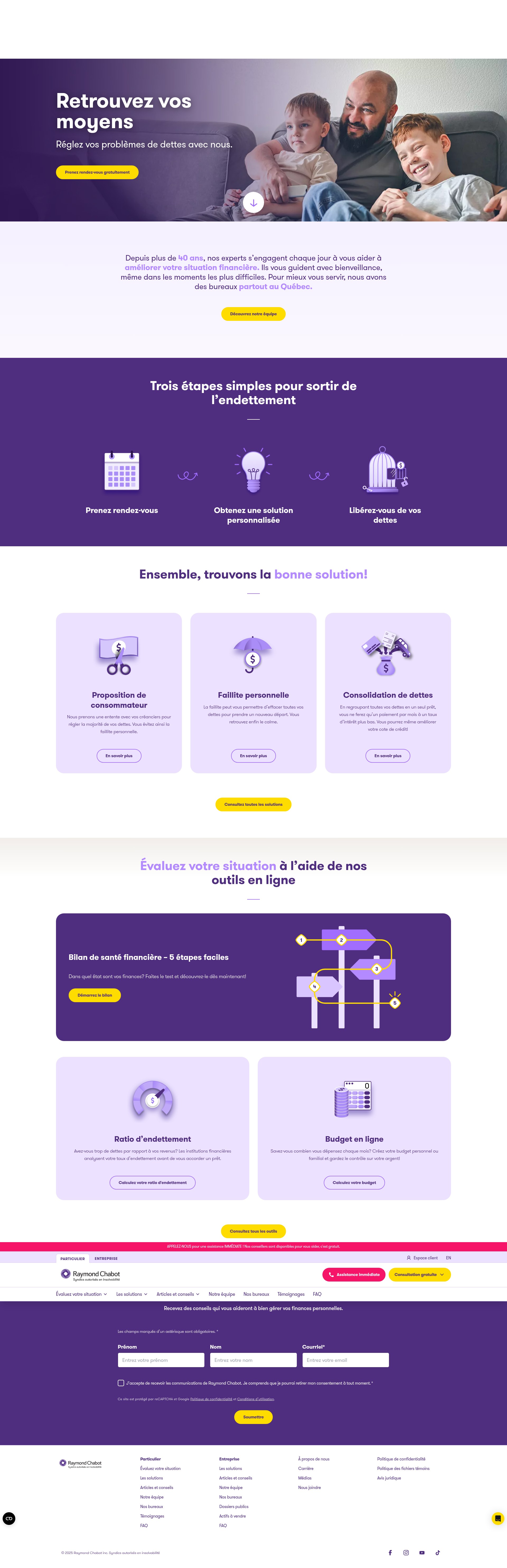 Screenshot of raymondchabot.com
