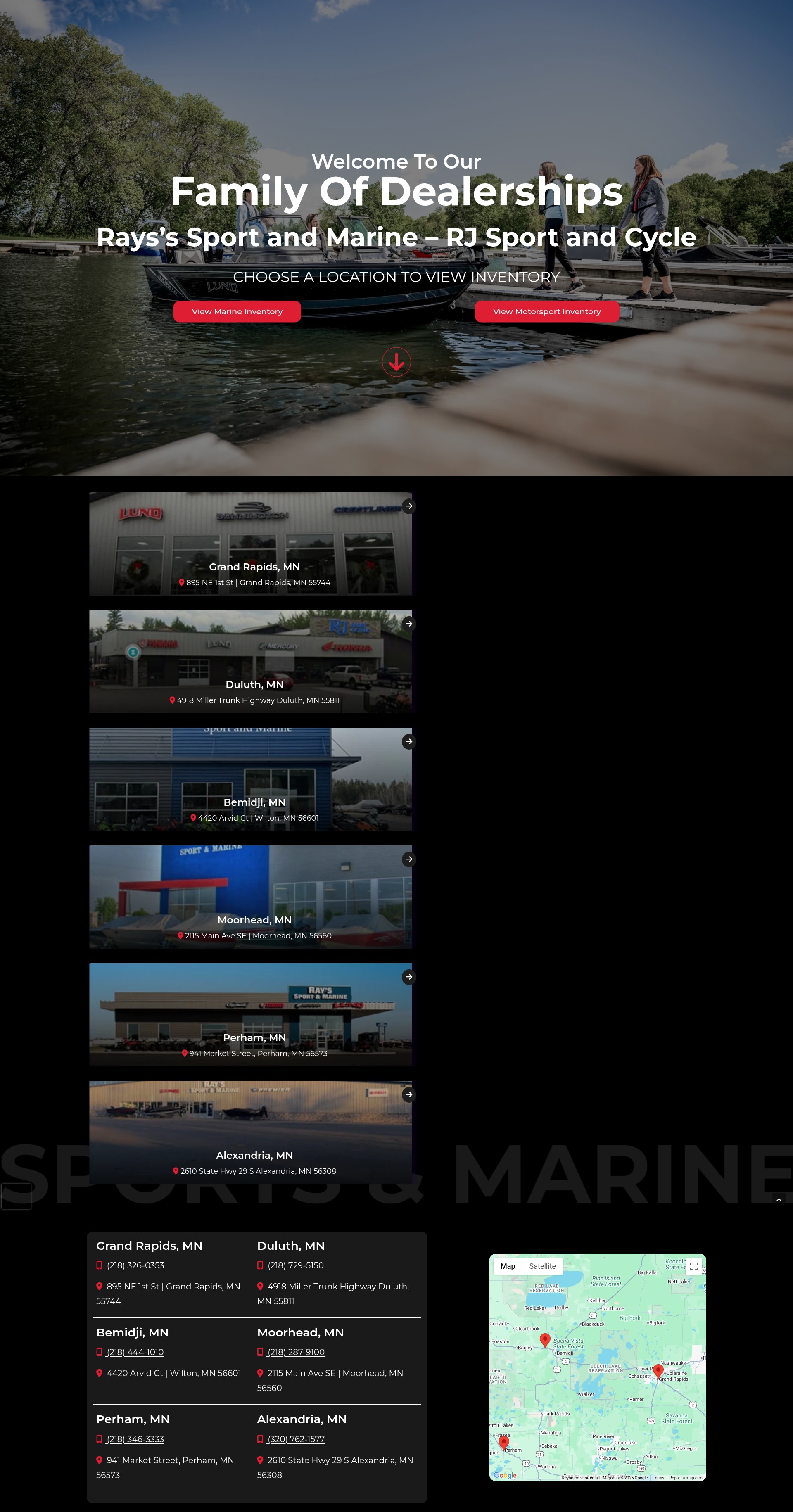 Screenshot of rayssportandmarine.com