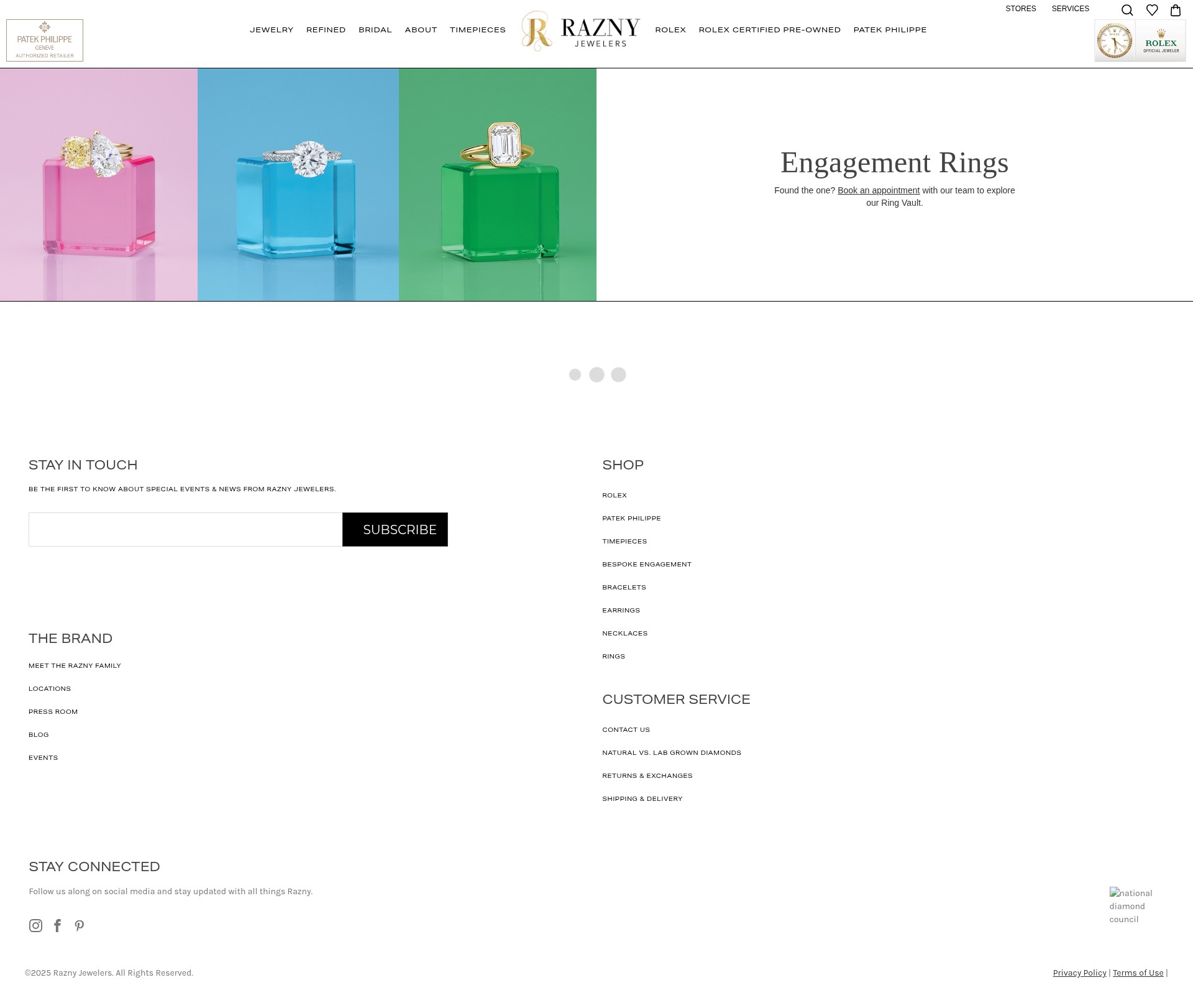 Screenshot of razny.com