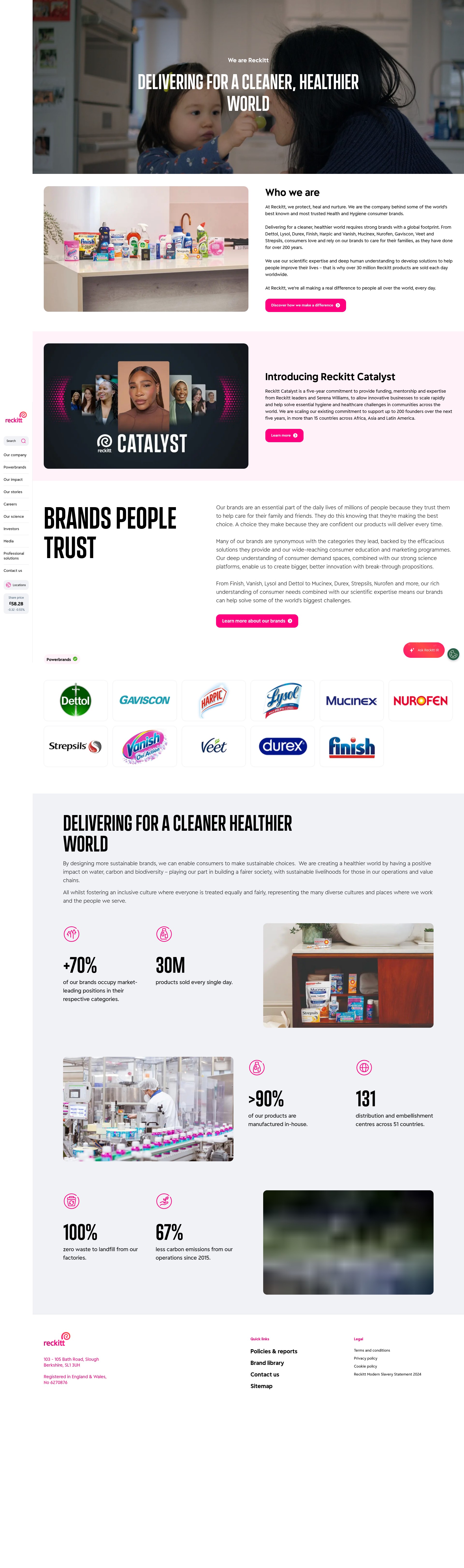 Screenshot of rb.com
