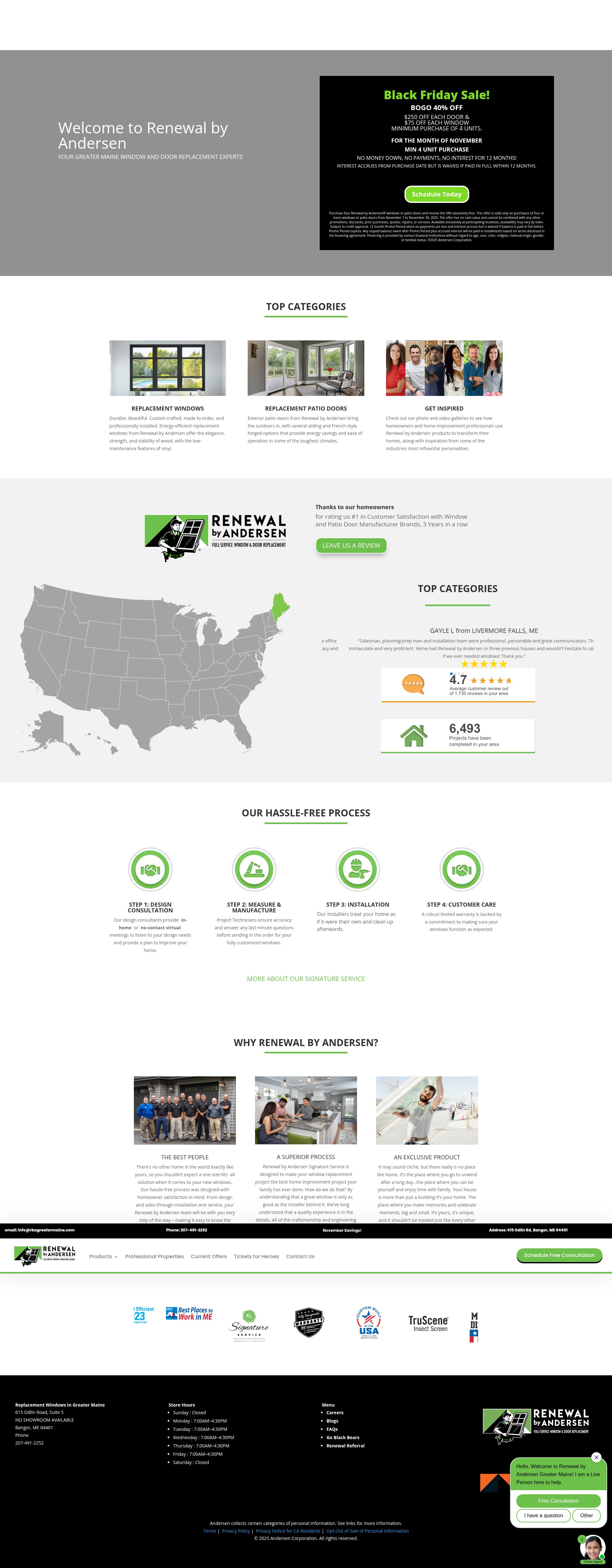Screenshot of rbagreatermaine.com