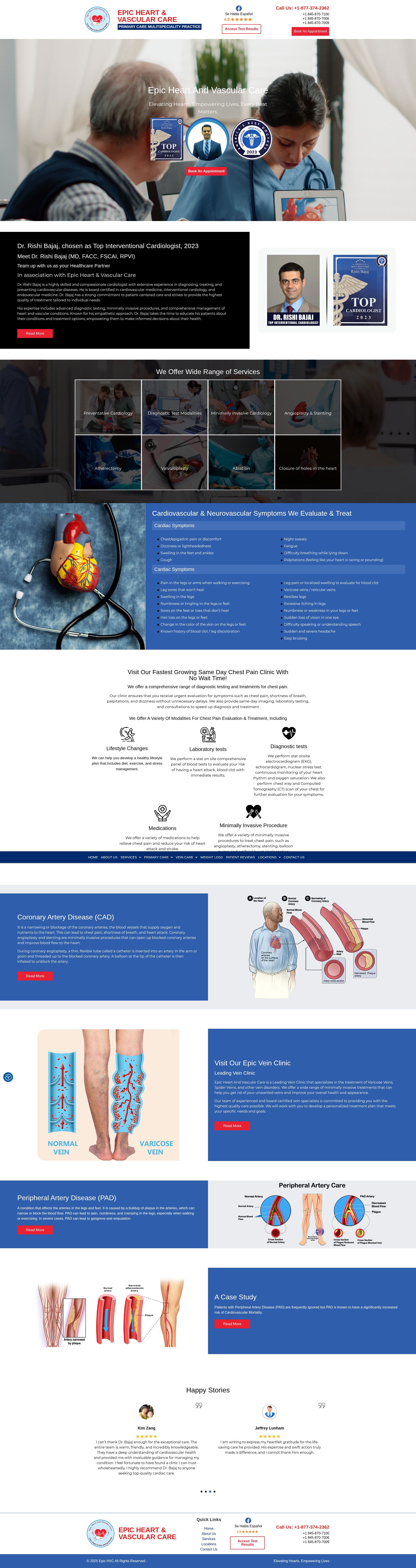 Screenshot of rbhealthcare.org