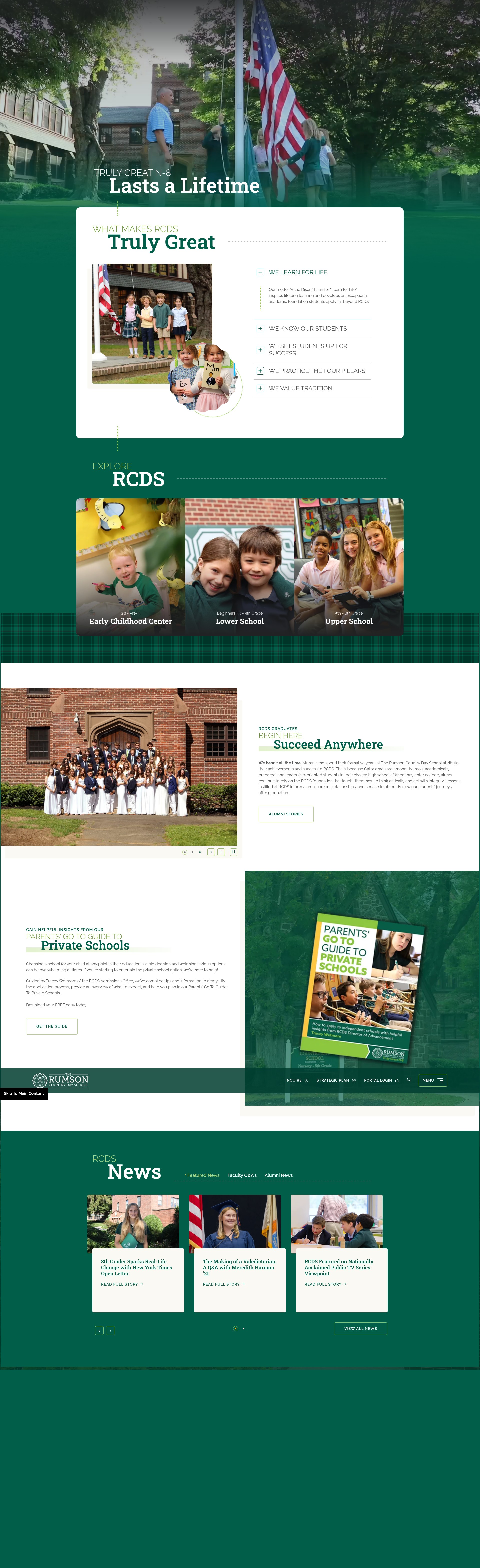 Screenshot of rcds.org