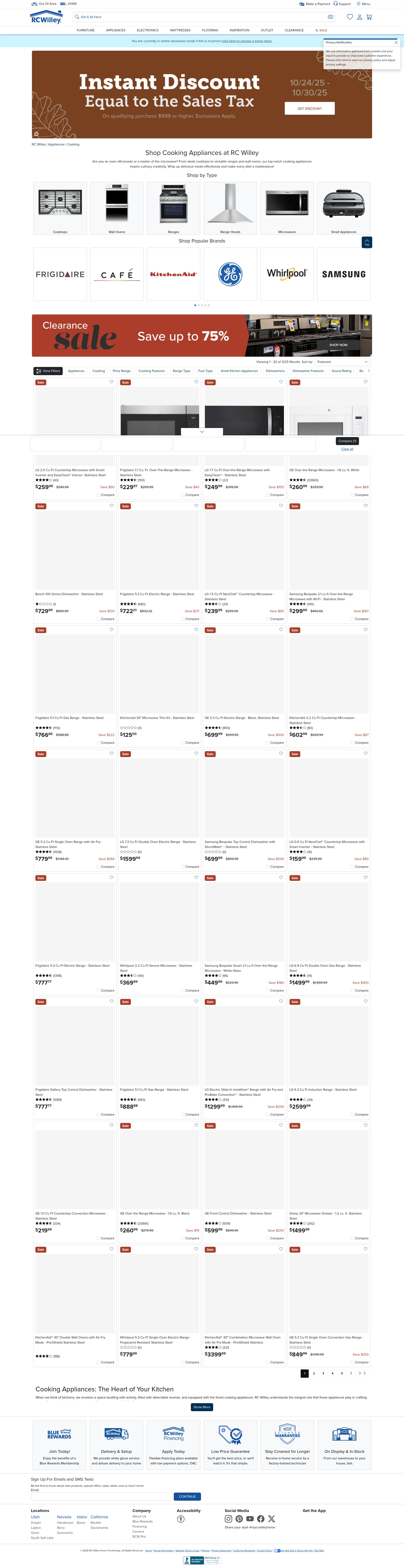 Screenshot of rcwilley.com