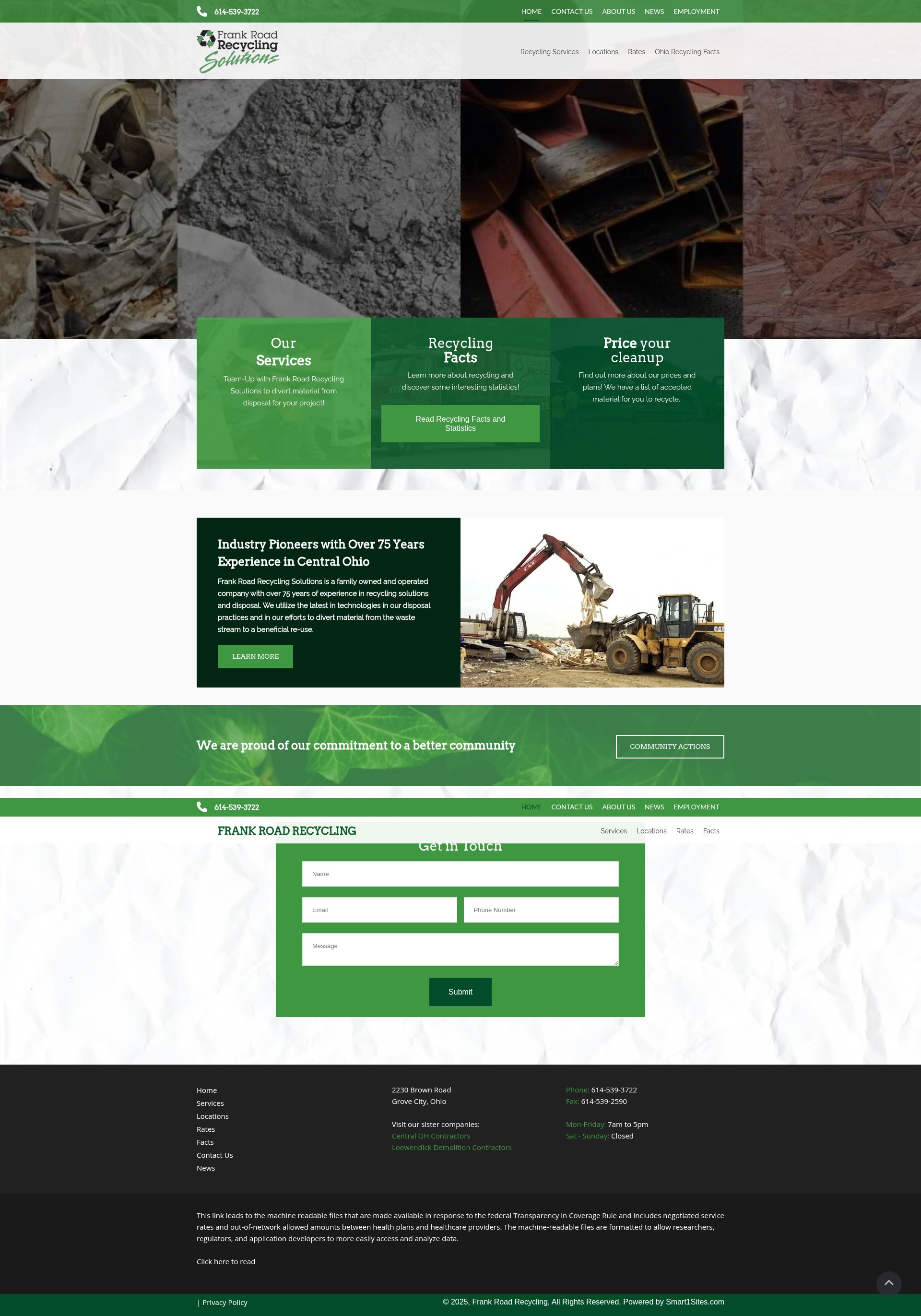 Screenshot of recycle-solution.com