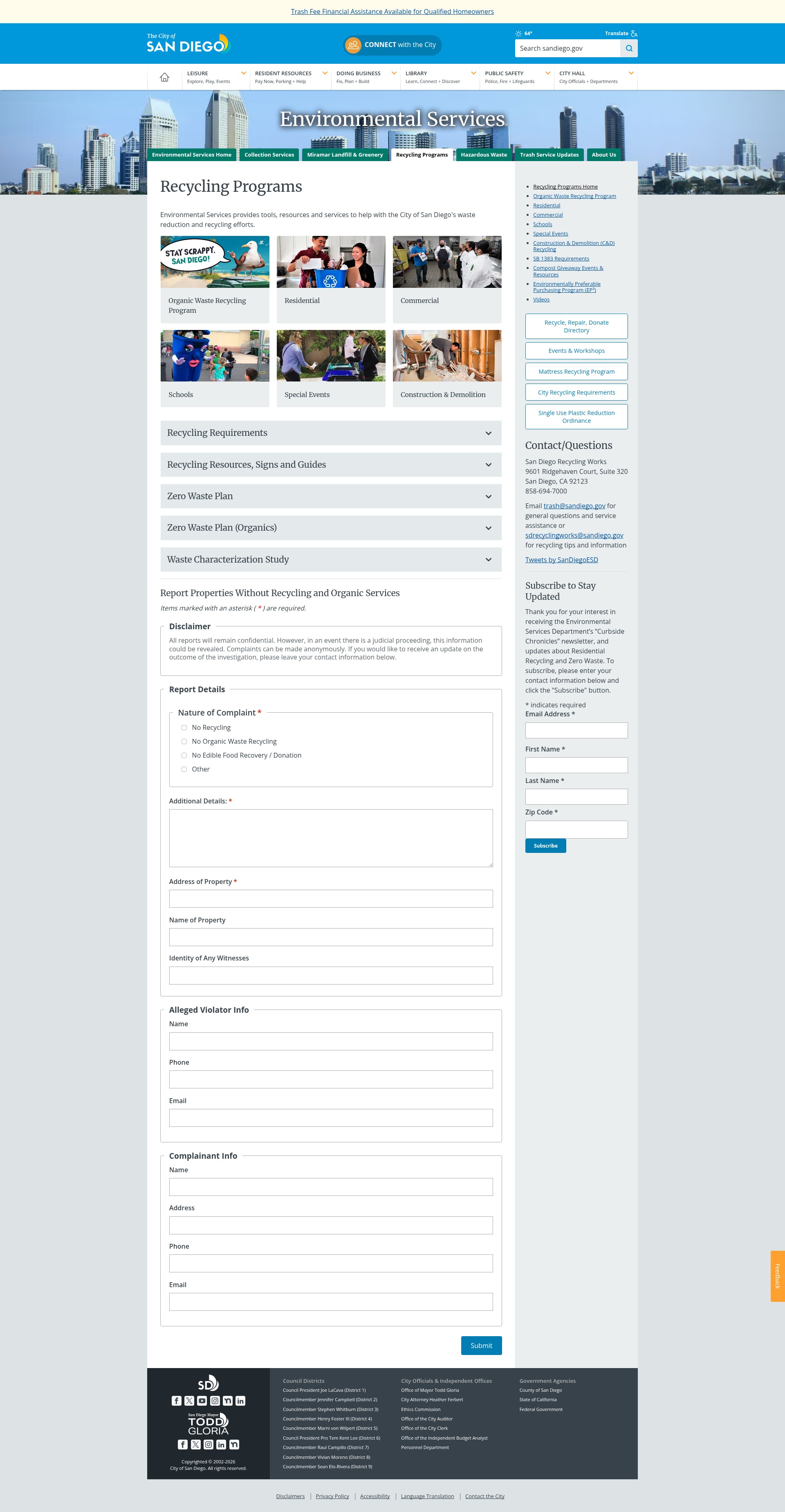 Screenshot of recyclingworks.com