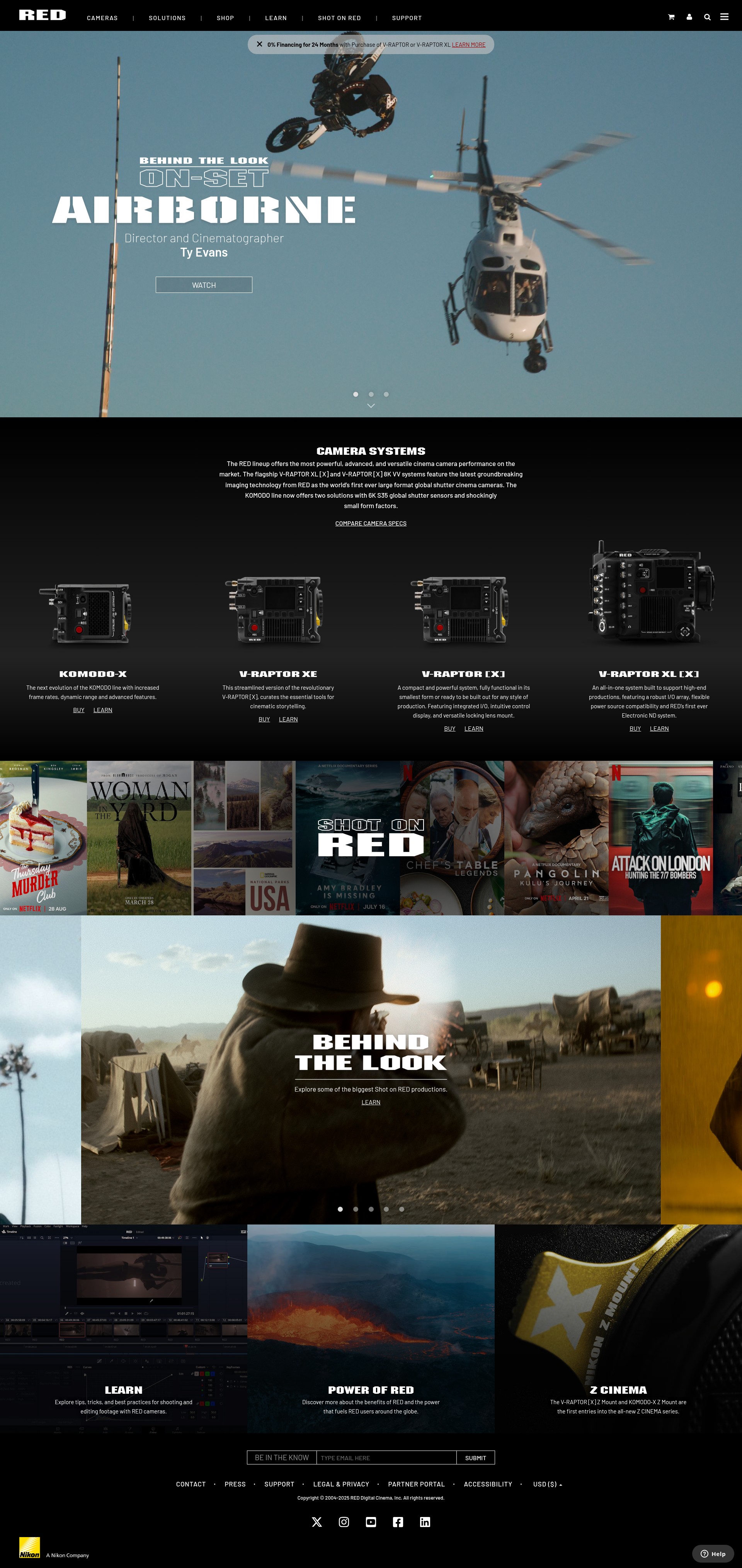 Screenshot of red.com