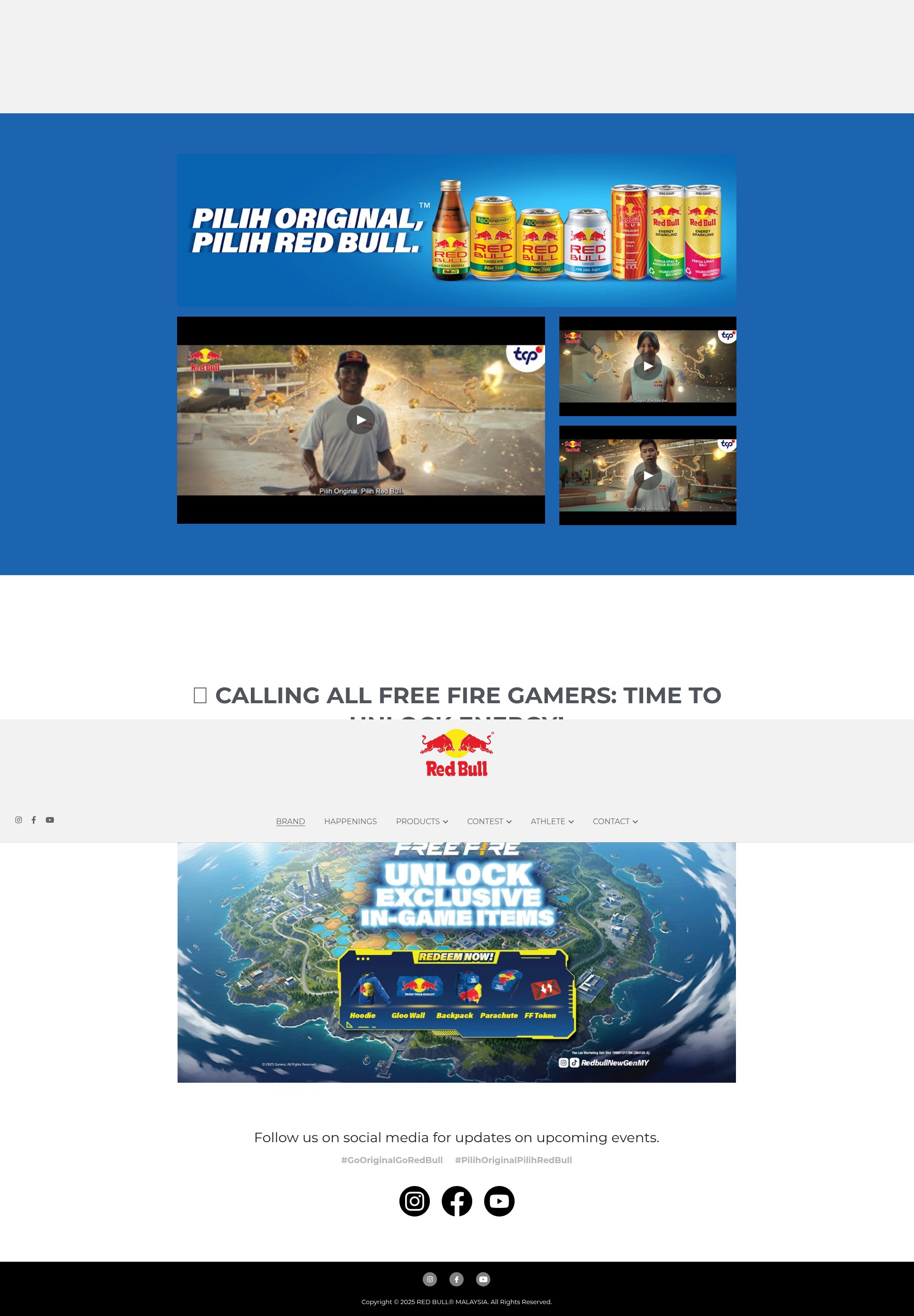 Screenshot of redbull.com.my