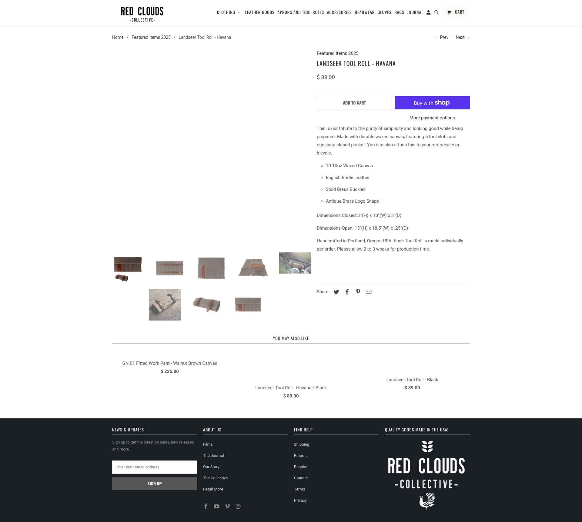 Screenshot of redcloudscollective.com