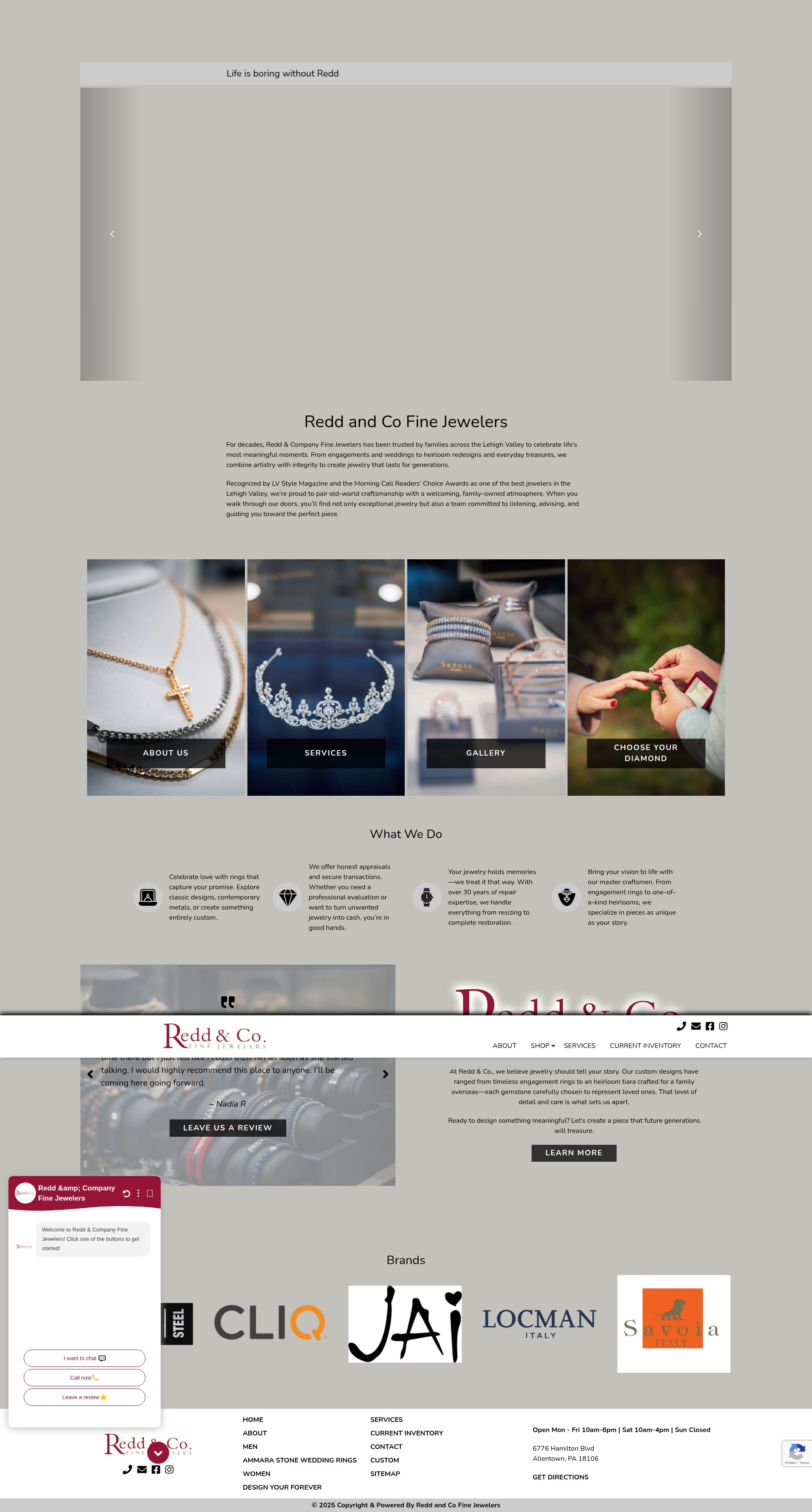 Screenshot of reddandco.com