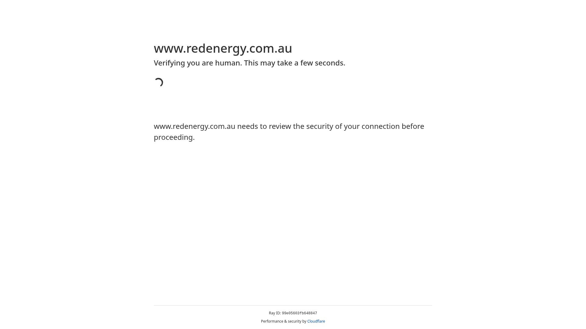 Screenshot of redenergy.com.au