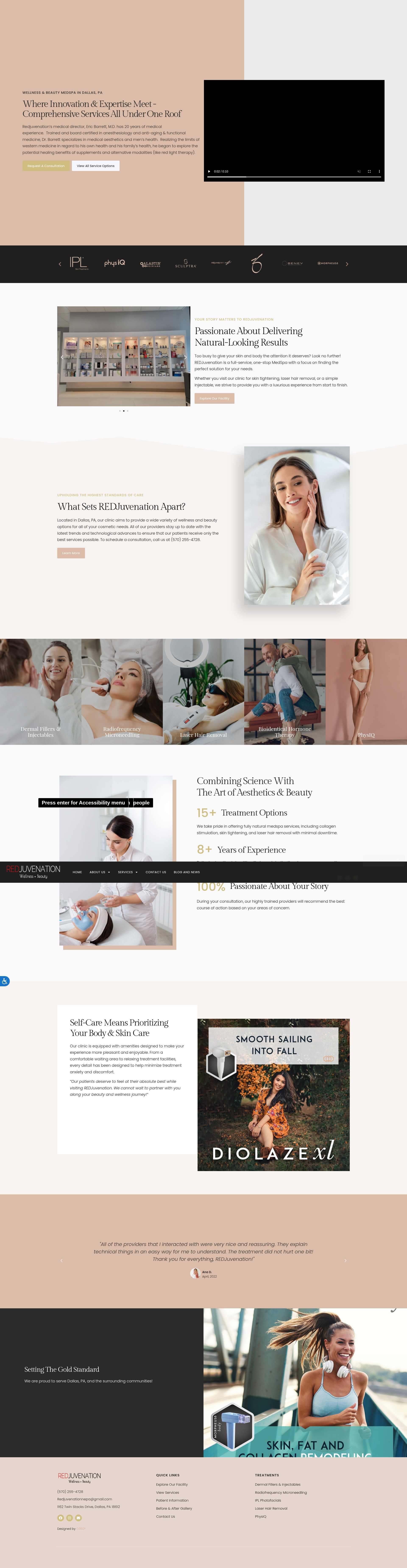 Screenshot of redjuvenationnepa.com